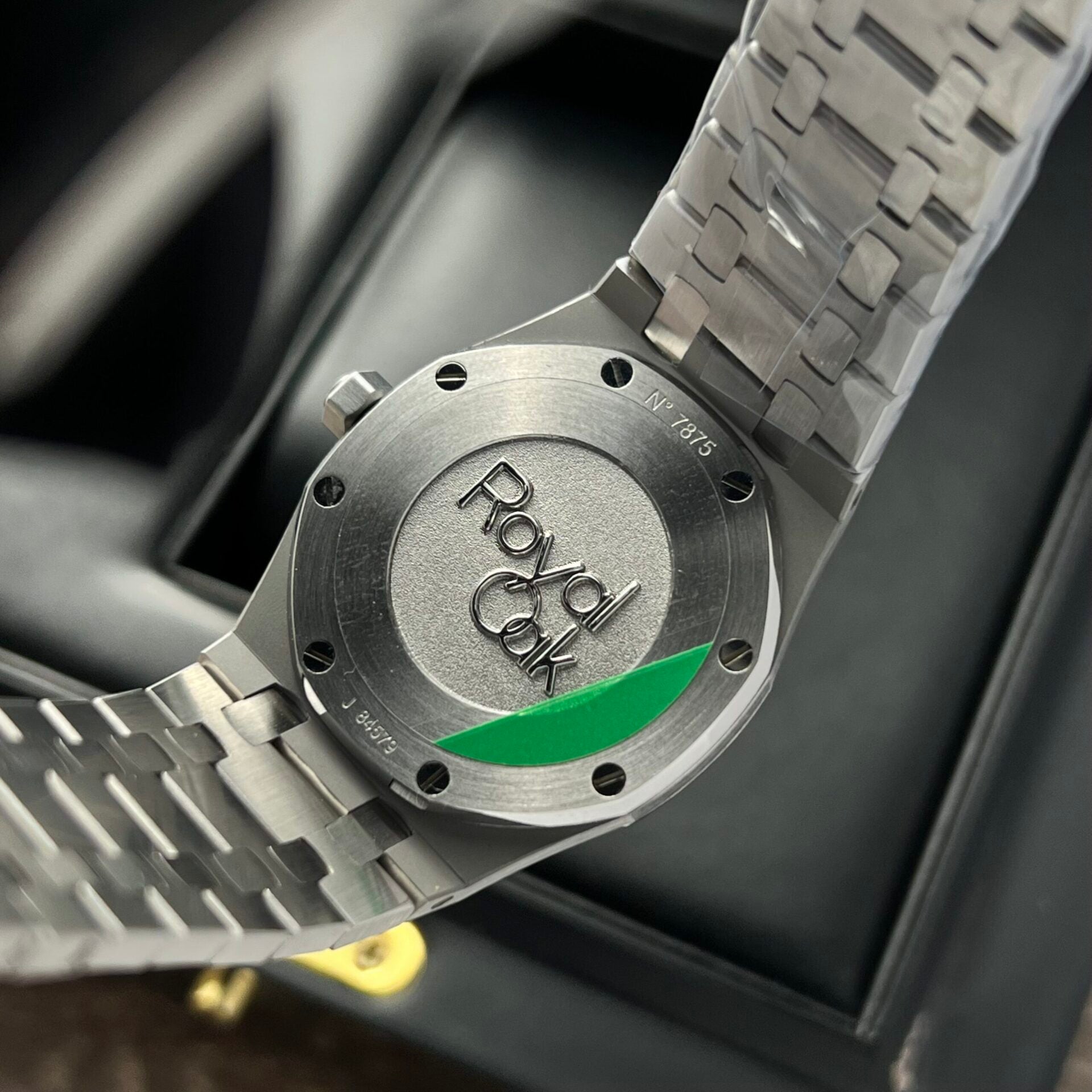 Audemars Piguet Watch Royal Oak Womens Dial Blue 34mm - Image 5