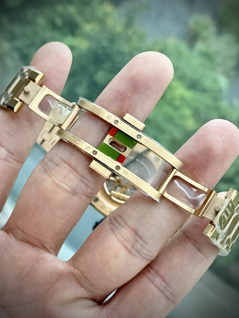 Audemars Piguet Watch Royal Oak 15202OR Jumbo Blue Dial 39mm - Image 8