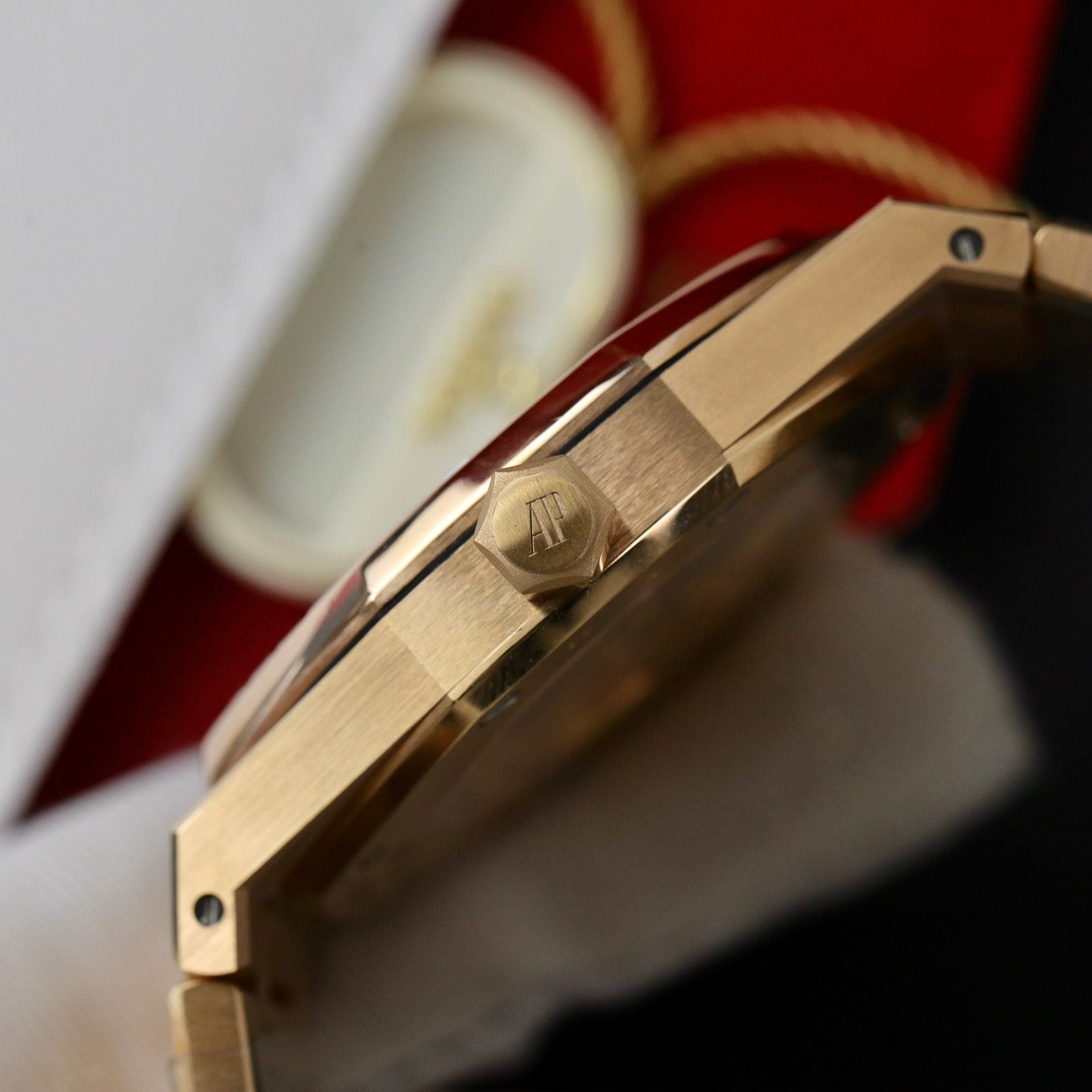 Audemars Piguet Watch Royal Oak 15400OR Moissanite Diamonds 41mm - Image 5