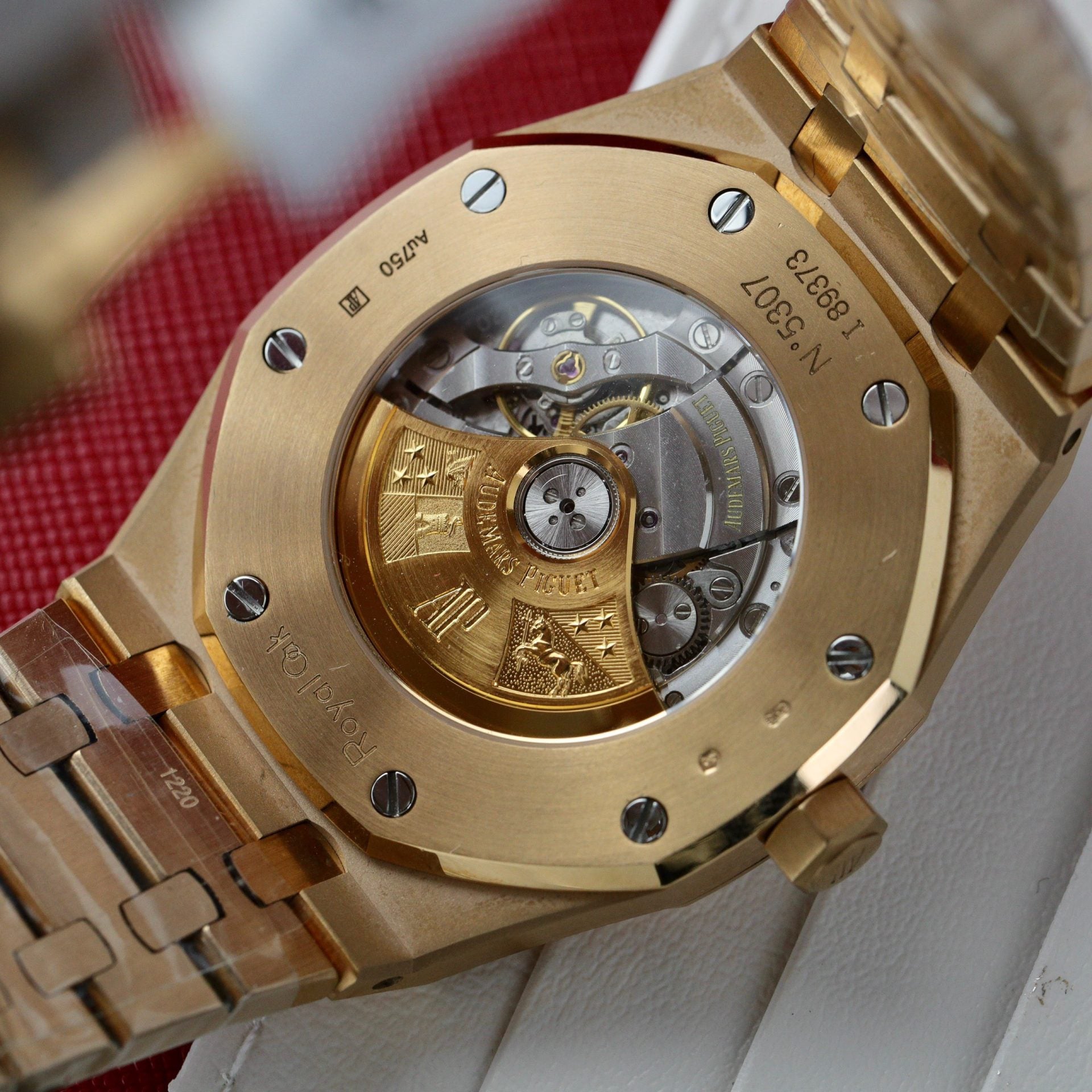 Audemars Piguet Watch Royal Oak 15400OR Moissanite Diamonds 41mm - Image 6