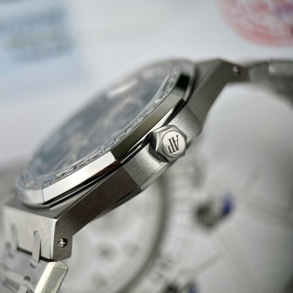 Audemars Piguet Royal Oak 15412BC Skeleton Moissanite Watch 41mm - Image 5