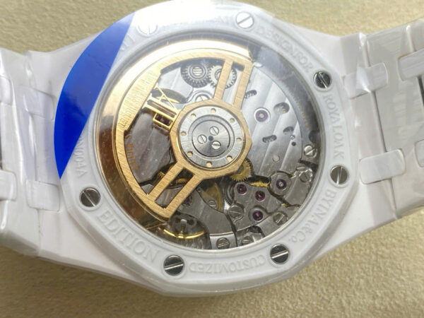 Audemars Piguet Royal Oak 15500 Dial Black Watch White Ceramic 41mm - Image 11