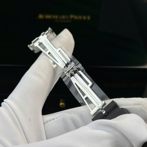 Audemars Piguet Royal Oak 15500 Watch Dial Black Rubber Strap 41mm - Image 15