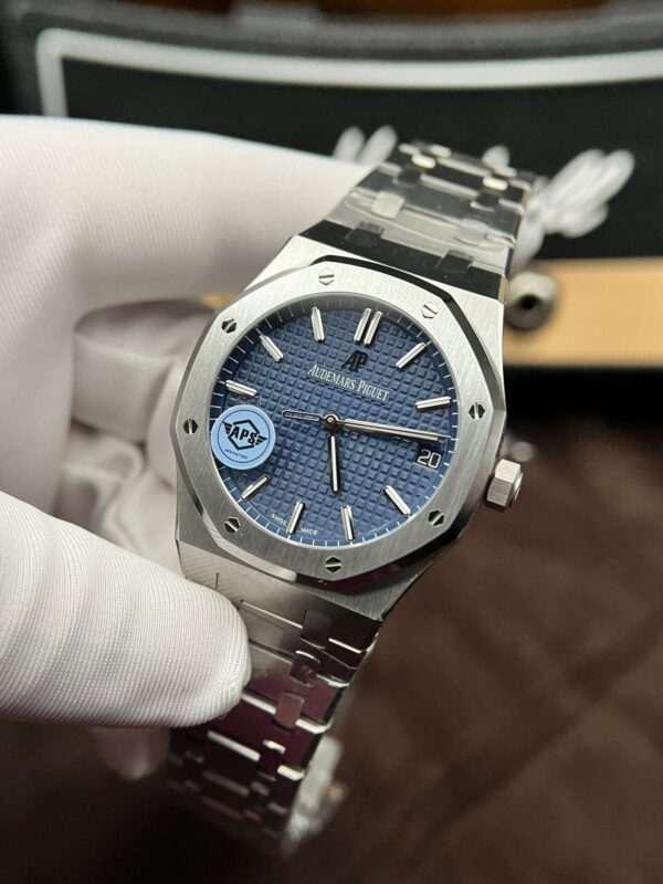 Audemars Piguet Royal Oak 15500ST Watch Blue Dial 41mm