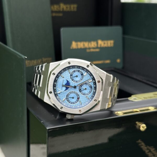 Audemars Piguet Royal Oak 26574ST Watch Blue Dial 41mm