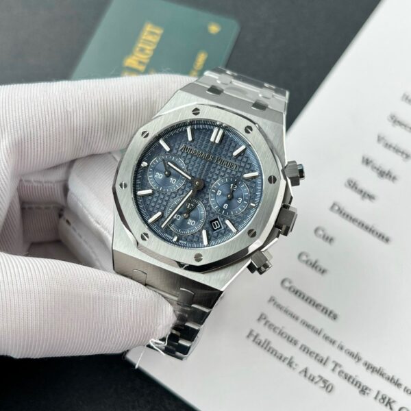 Audemars Piguet Royal Oak 26715ST Blue Dial Watch 38mm - Image 2