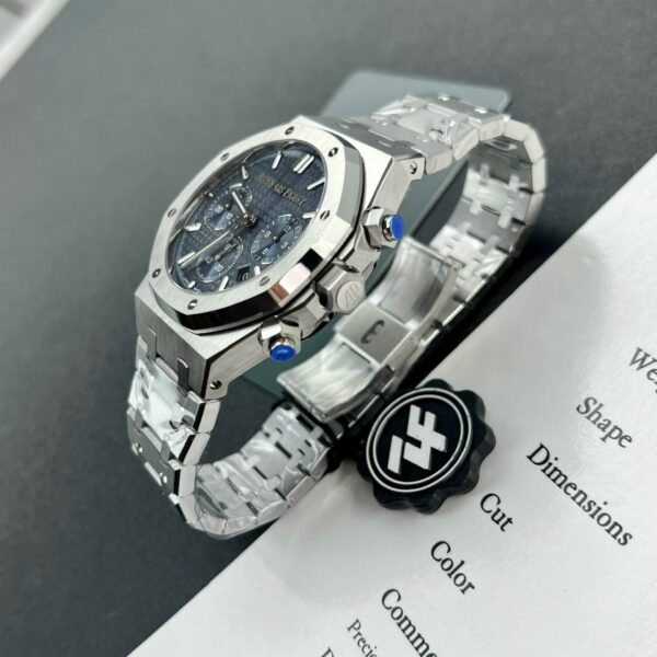 Audemars Piguet Royal Oak 26715ST Blue Dial Watch 38mm - Image 5