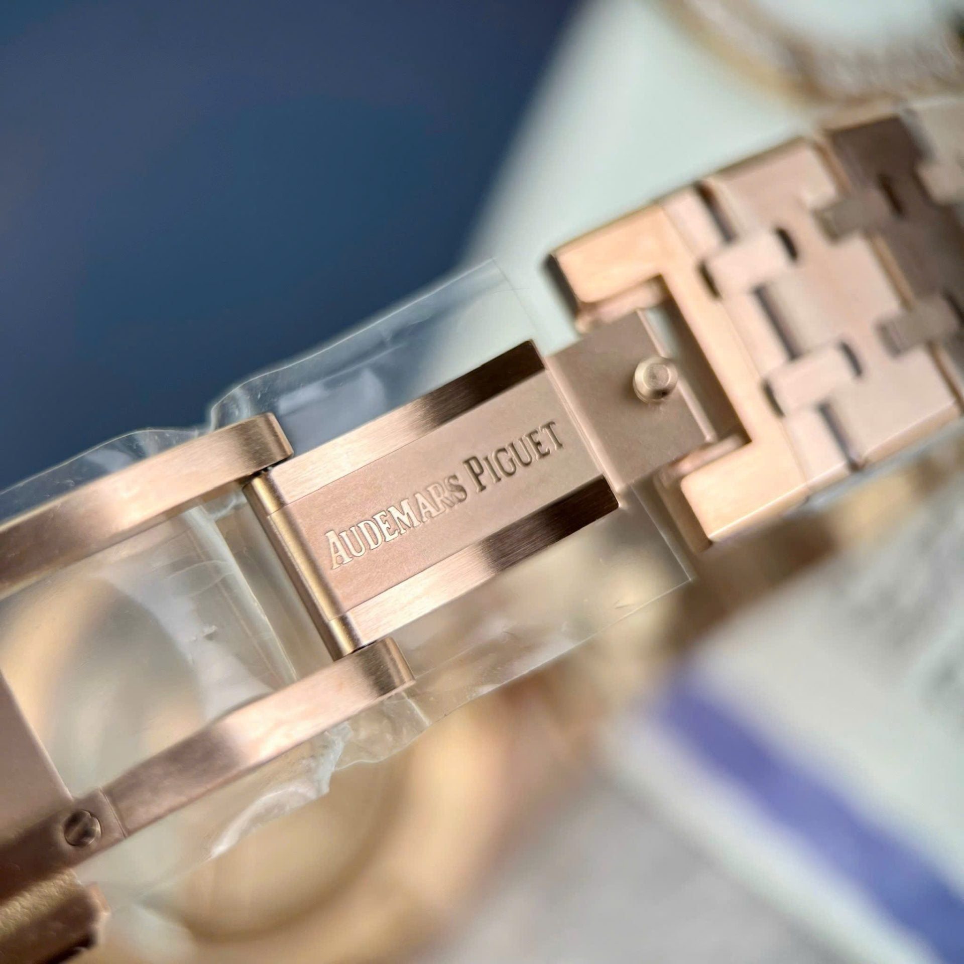 Audemars Piguet Royal Oak Bezel Diamonds Moissanite 34mm - Image 8