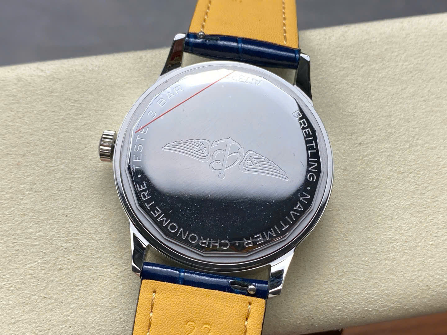 Breitling Navitimer Watch Blue Dial 41mm - Image 7