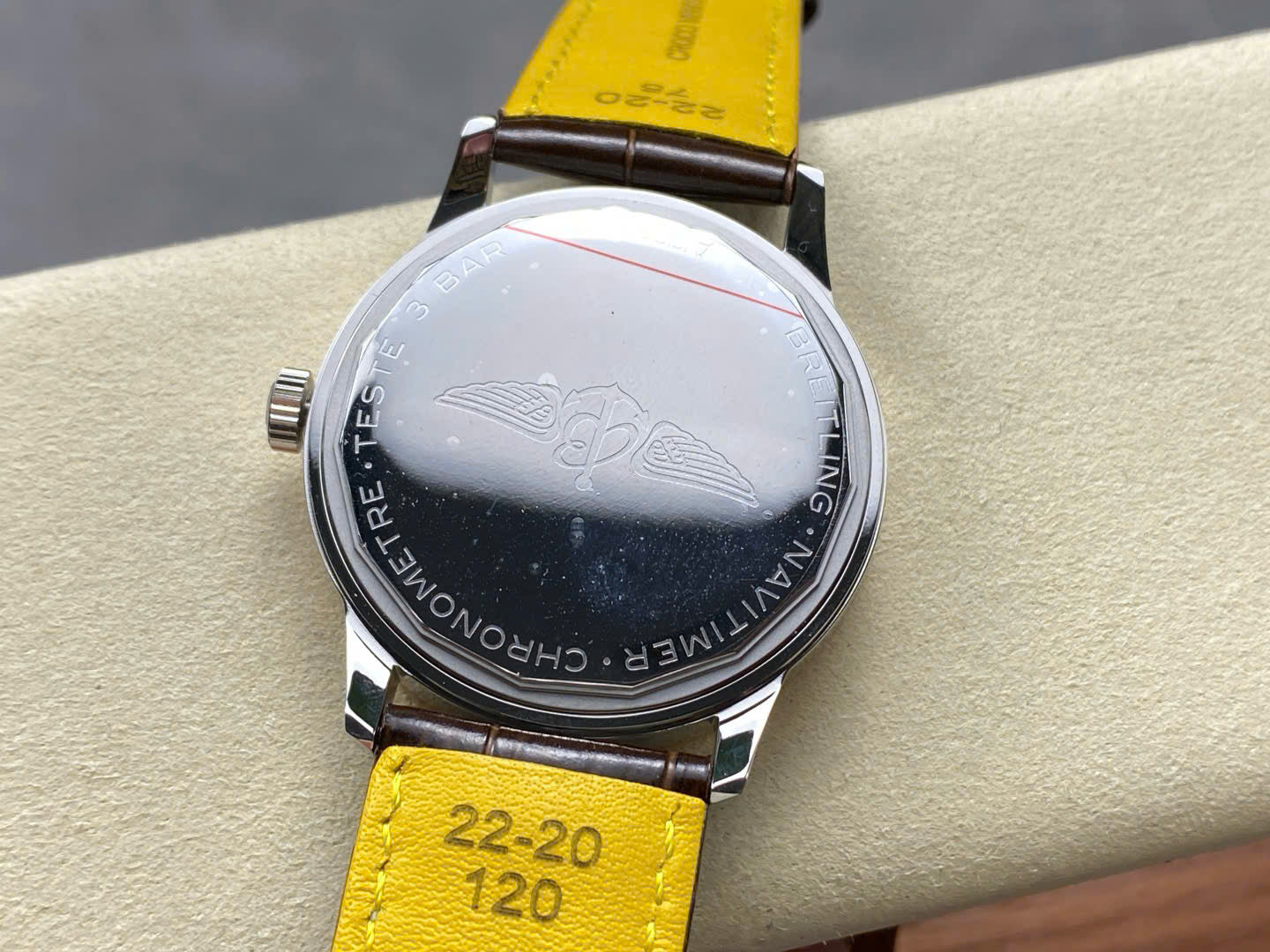 Breitling Navitimer Watch Leather Strap 41mm - Image 7