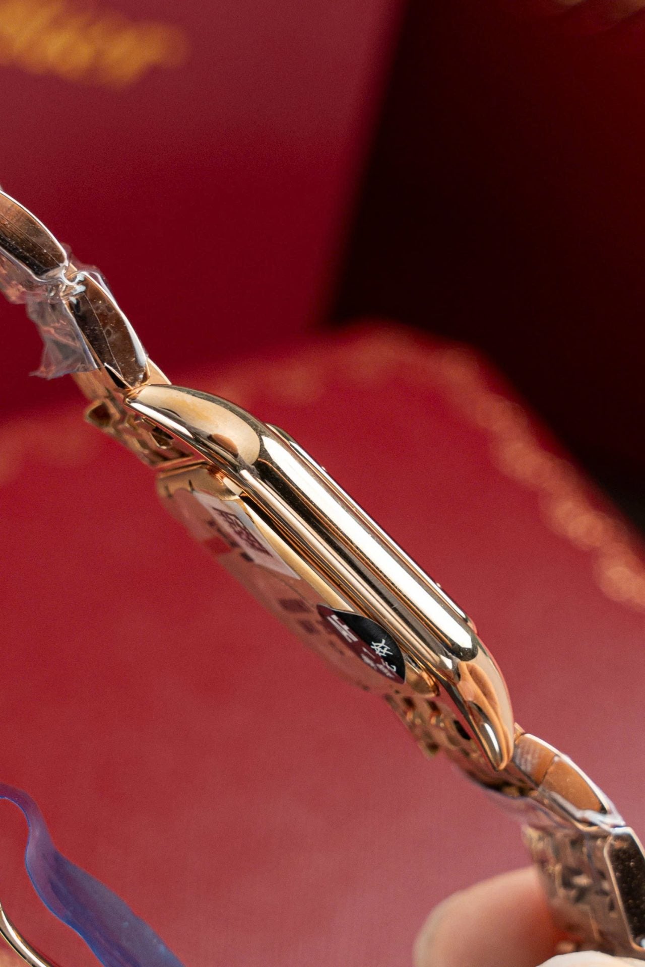 Cartier Panthere WJPN0009 Rose Gold Watch Bezel Diamonds Moissanite 27x37mm - Image 6