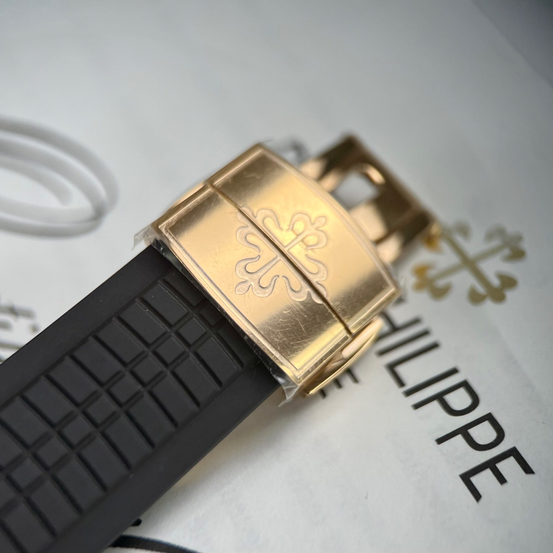 Patek Philippe Aquanaut 5167R Watch Gold Wrapped Moissanite 40mm - Image 9