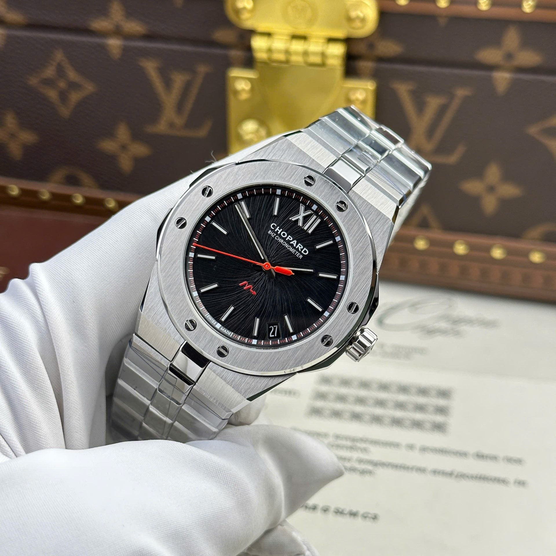 Chopard Alpine Eagle 298600 Watch Black Dial 41mm - Image 3