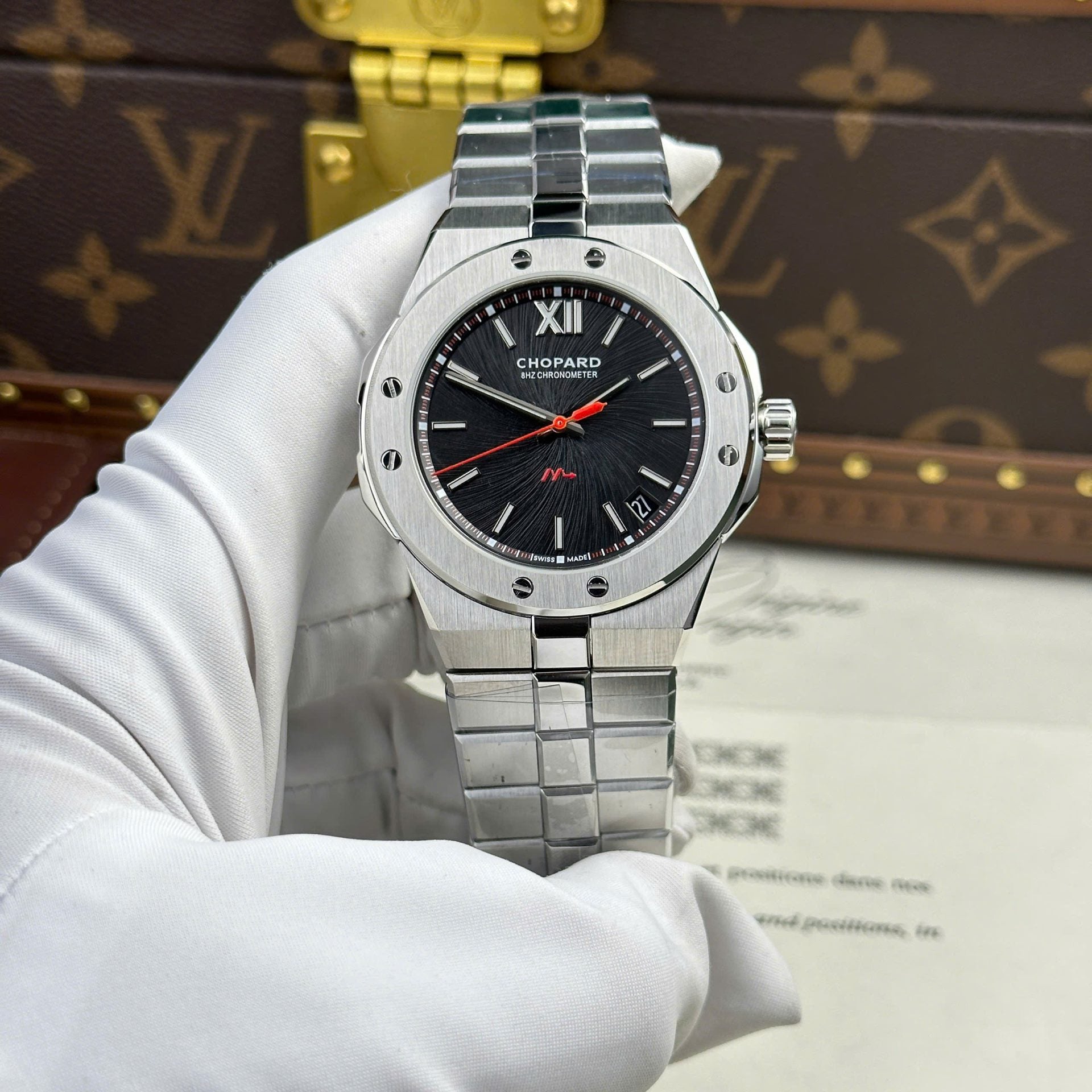 Chopard Alpine Eagle 298600 Watch Black Dial 41mm