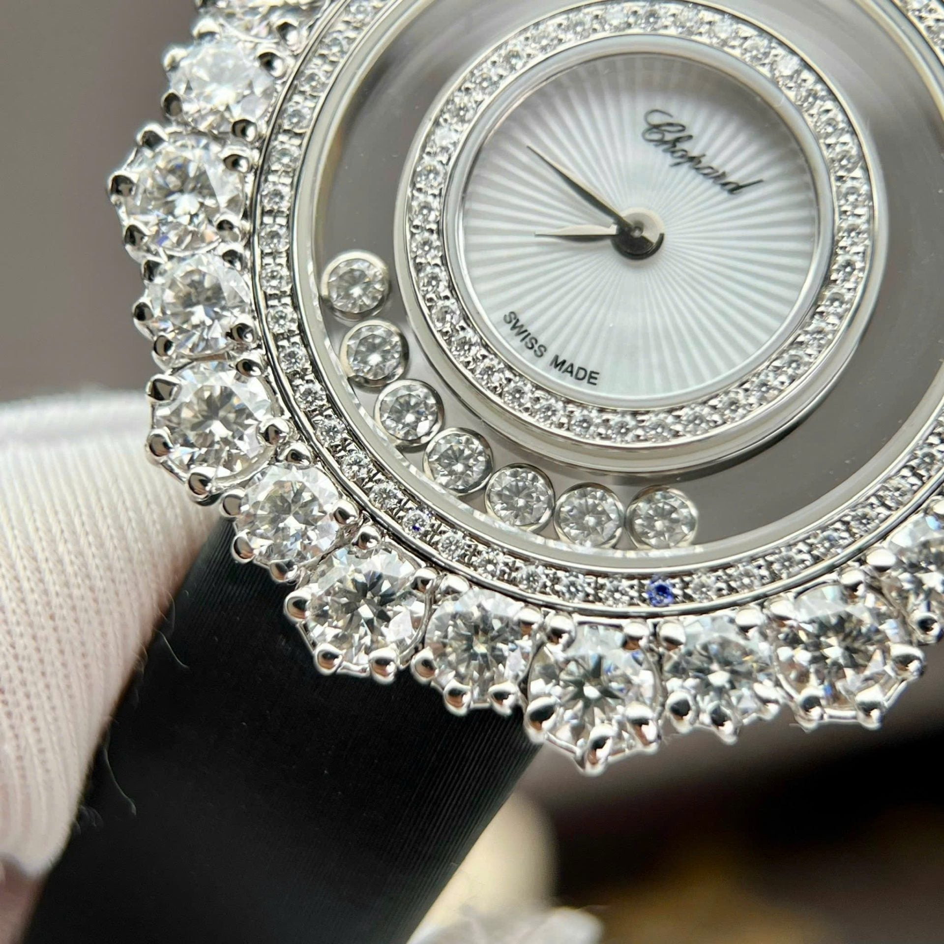Chopard Happy Watch Diamonds Moissanite 36mm - Image 4
