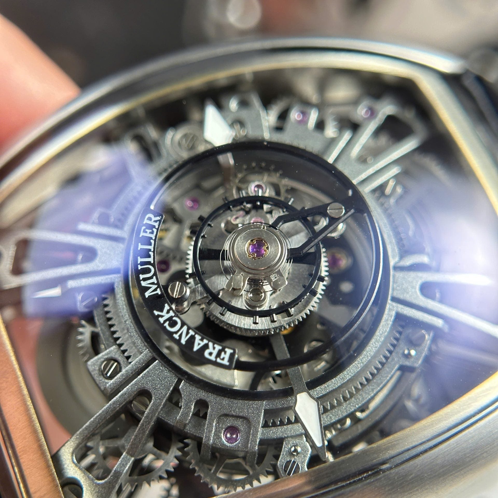 Franck Muller Watch Curvex CX Grand Central Tourbillon Skeleton 42x56mm - Image 7