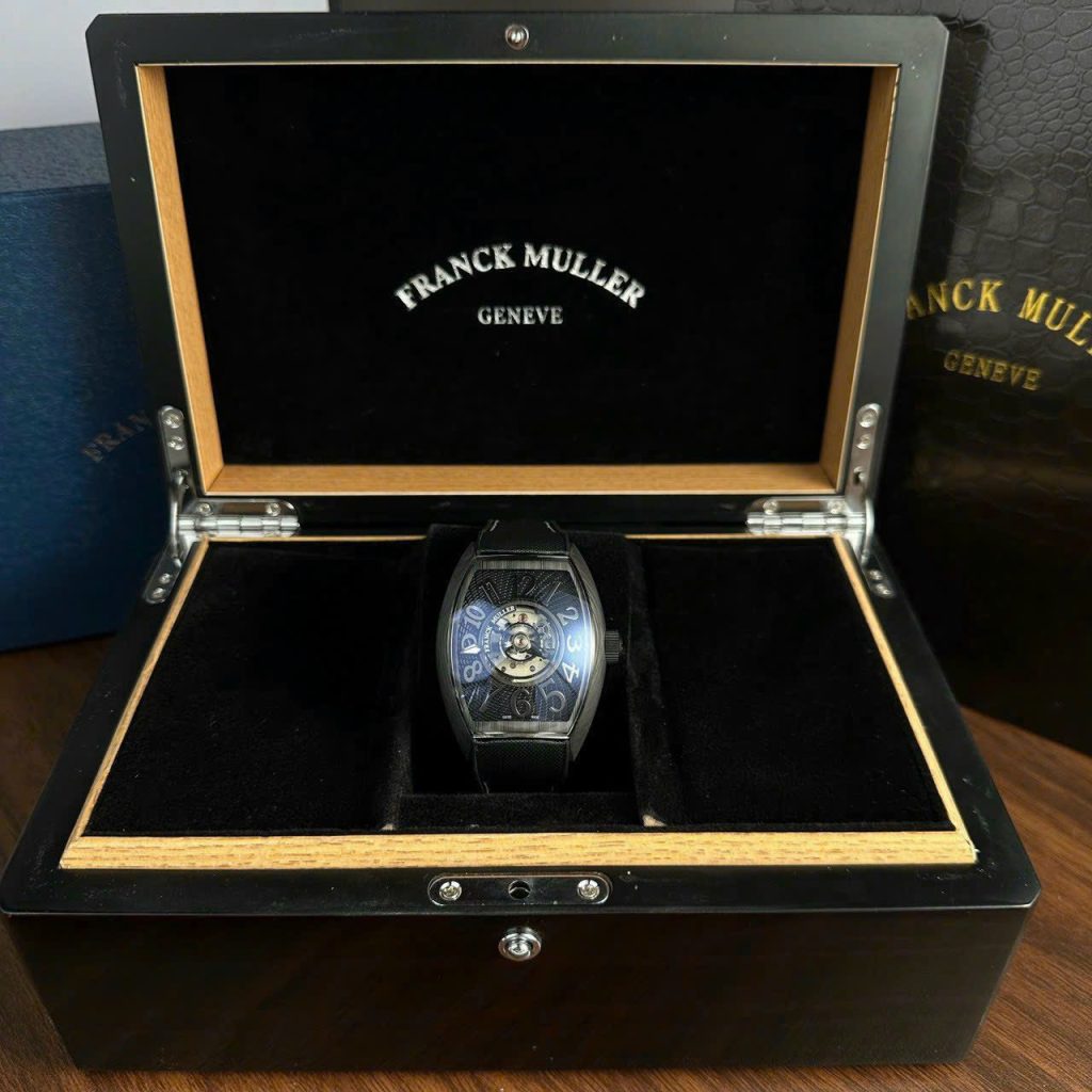 Đồng Hồ Franck Muller Grand Central Tourbillon Vỏ Gốm Rep Cao Cấp (1)