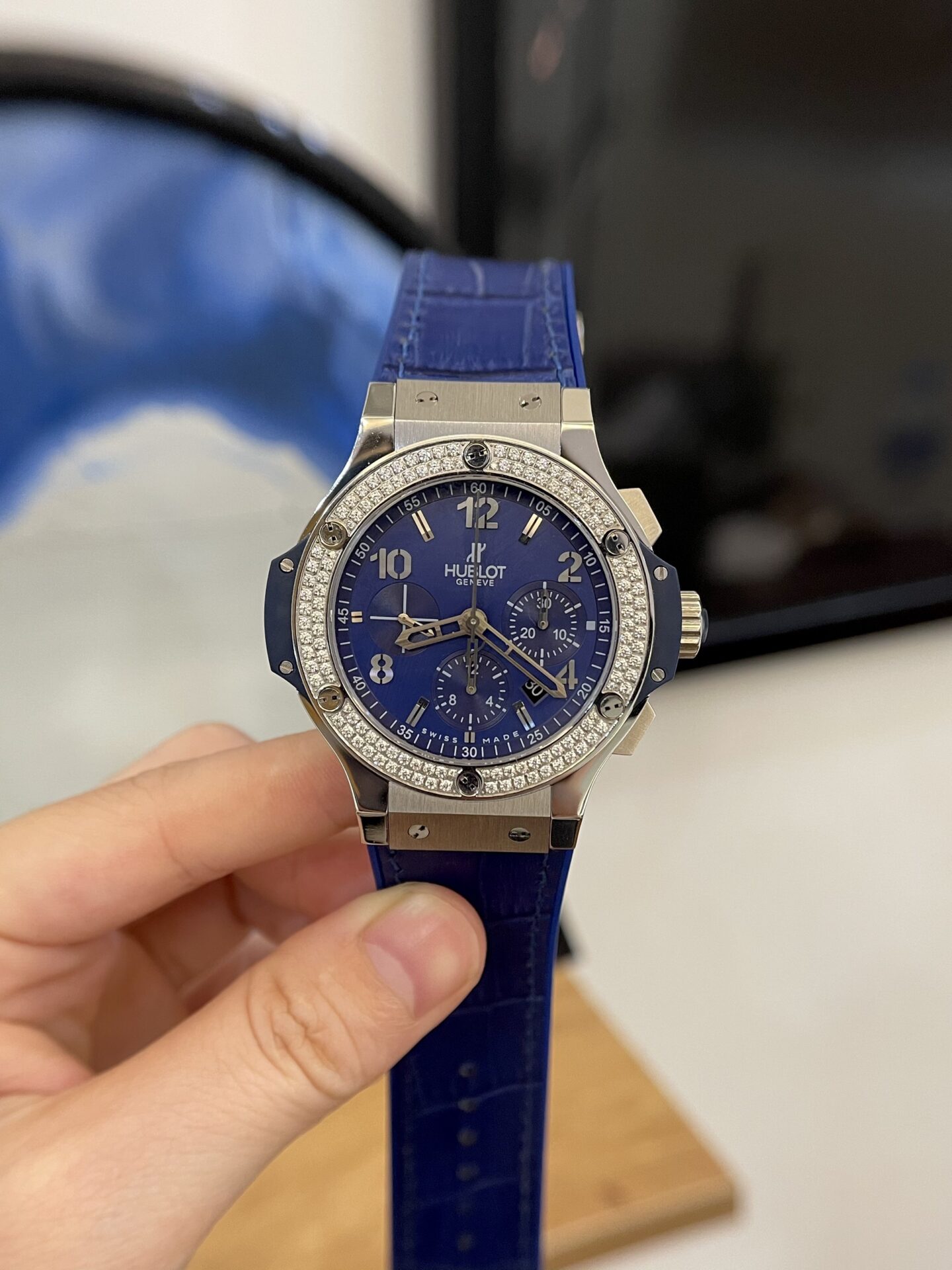 Hublot Watch Big Bang Chronograph Blue 44mm