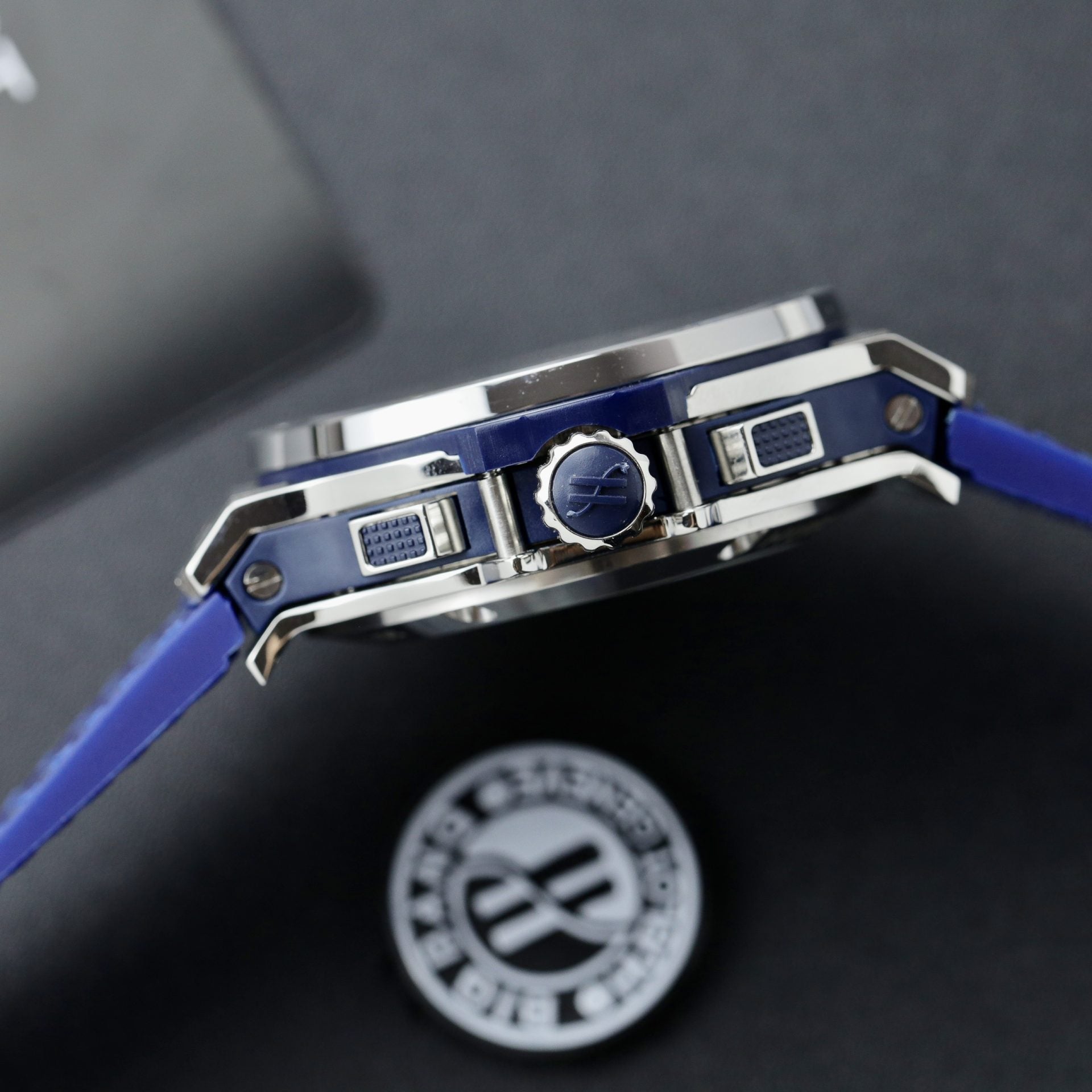 Hublot Watch Big Bang Chronograph Blue Dial 44mm - Image 7