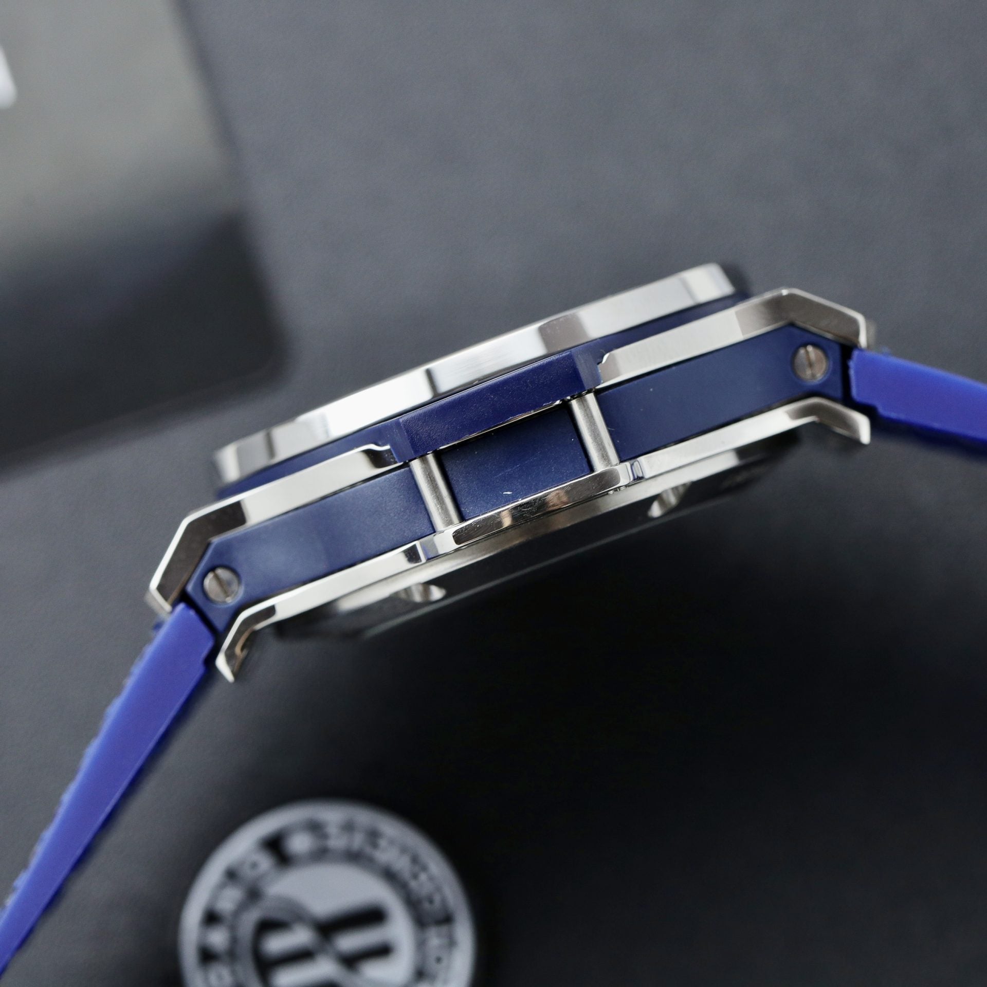 Hublot Watch Big Bang Chronograph Blue Dial 44mm - Image 8