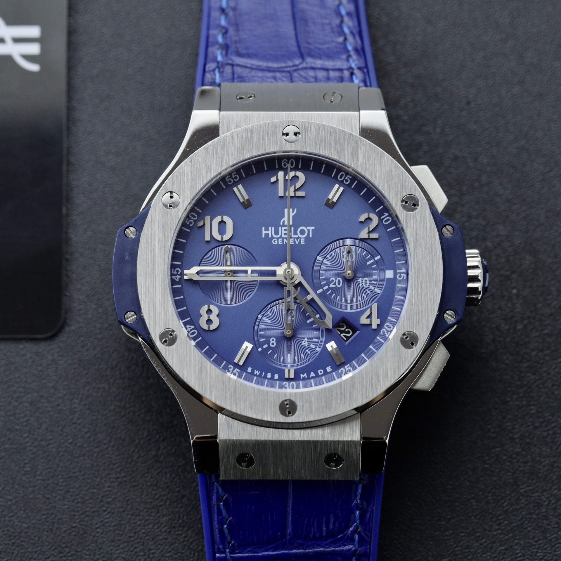 Hublot Watch Big Bang Chronograph Blue Dial 44mm