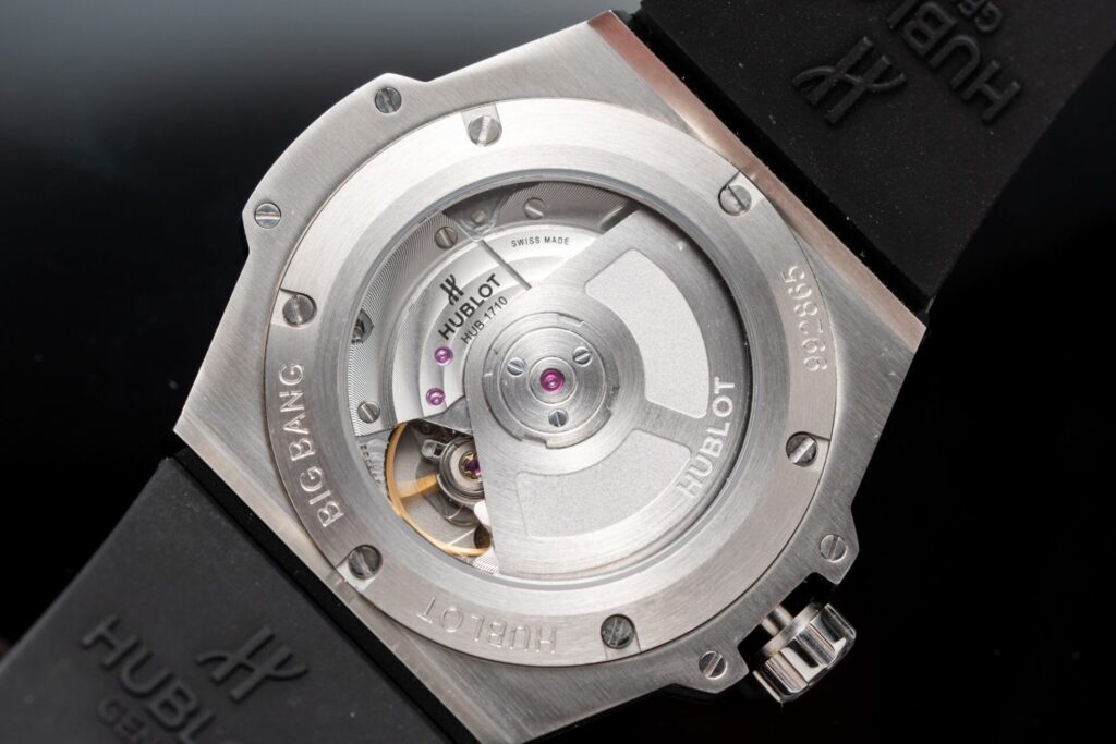 Đồng Hồ Hublot Big Bang One Click Đính Đá Rep 11 Màu Đen 39mm (1)