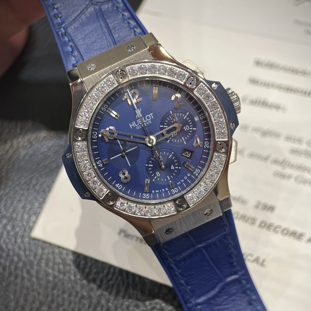 Hublot Watch Big Bang HUB 4100 Blue Dial 44mm