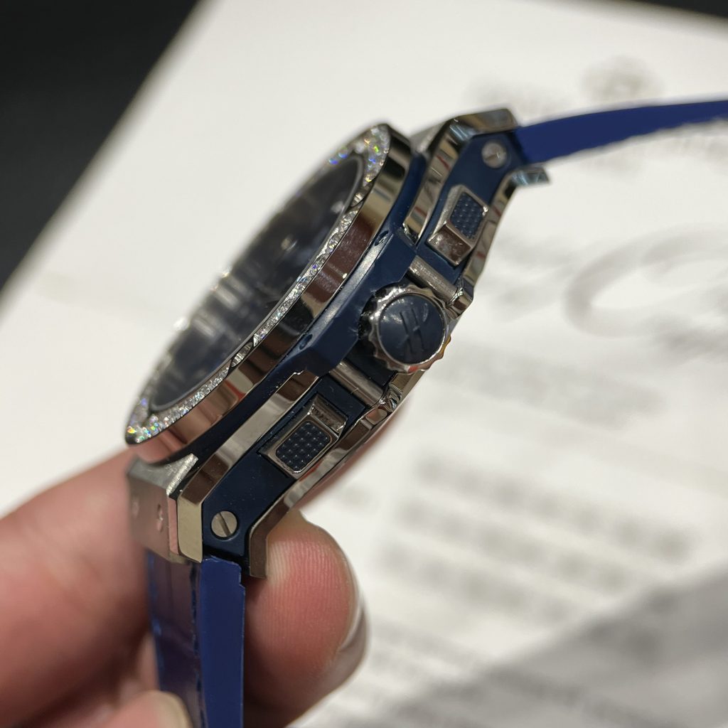 Hublot Watch Big Bang HUB 4100 Blue Dial 44mm - Image 4