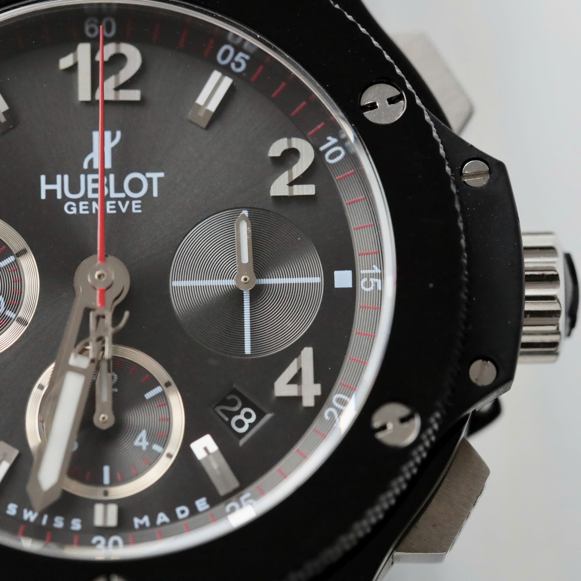 Hublot Big Bang Titanium Black Watch Rubber Strap 42mm - Image 6