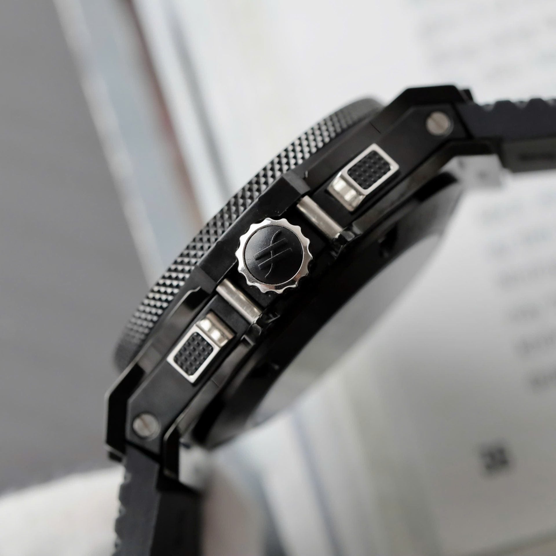 Hublot Big Bang Titanium Black Watch Rubber Strap 42mm - Image 7