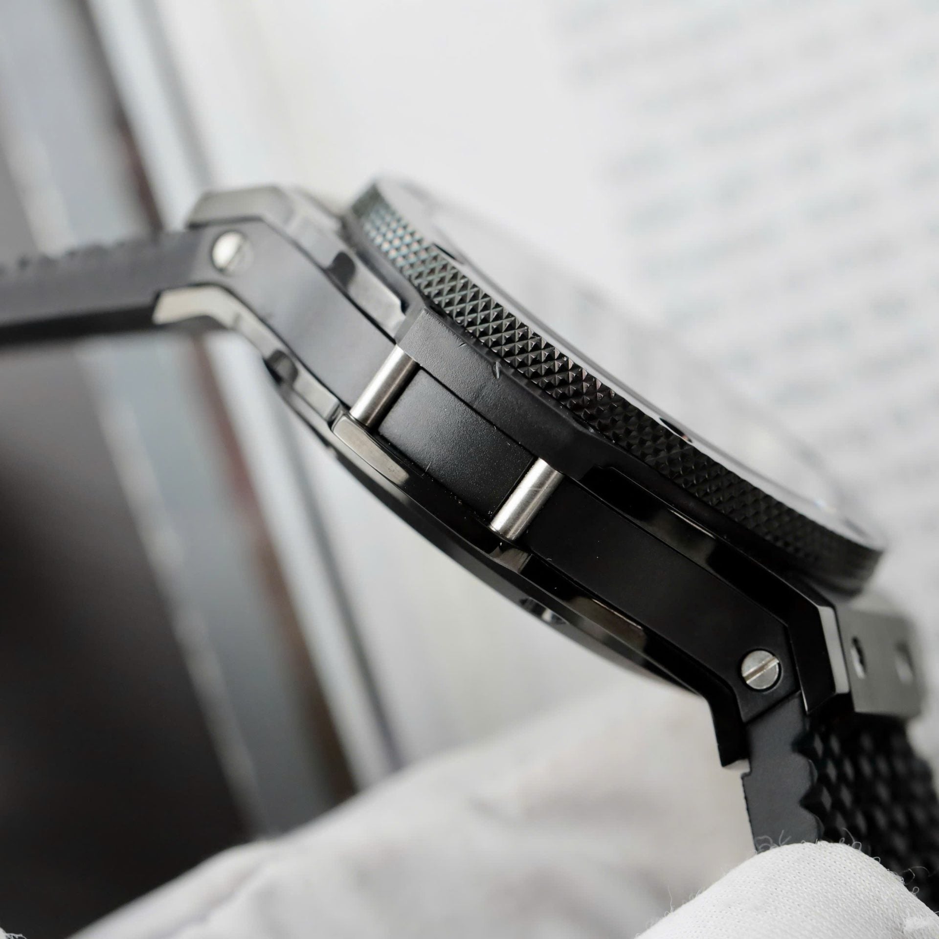 Hublot Big Bang Titanium Black Watch Rubber Strap 42mm - Image 8