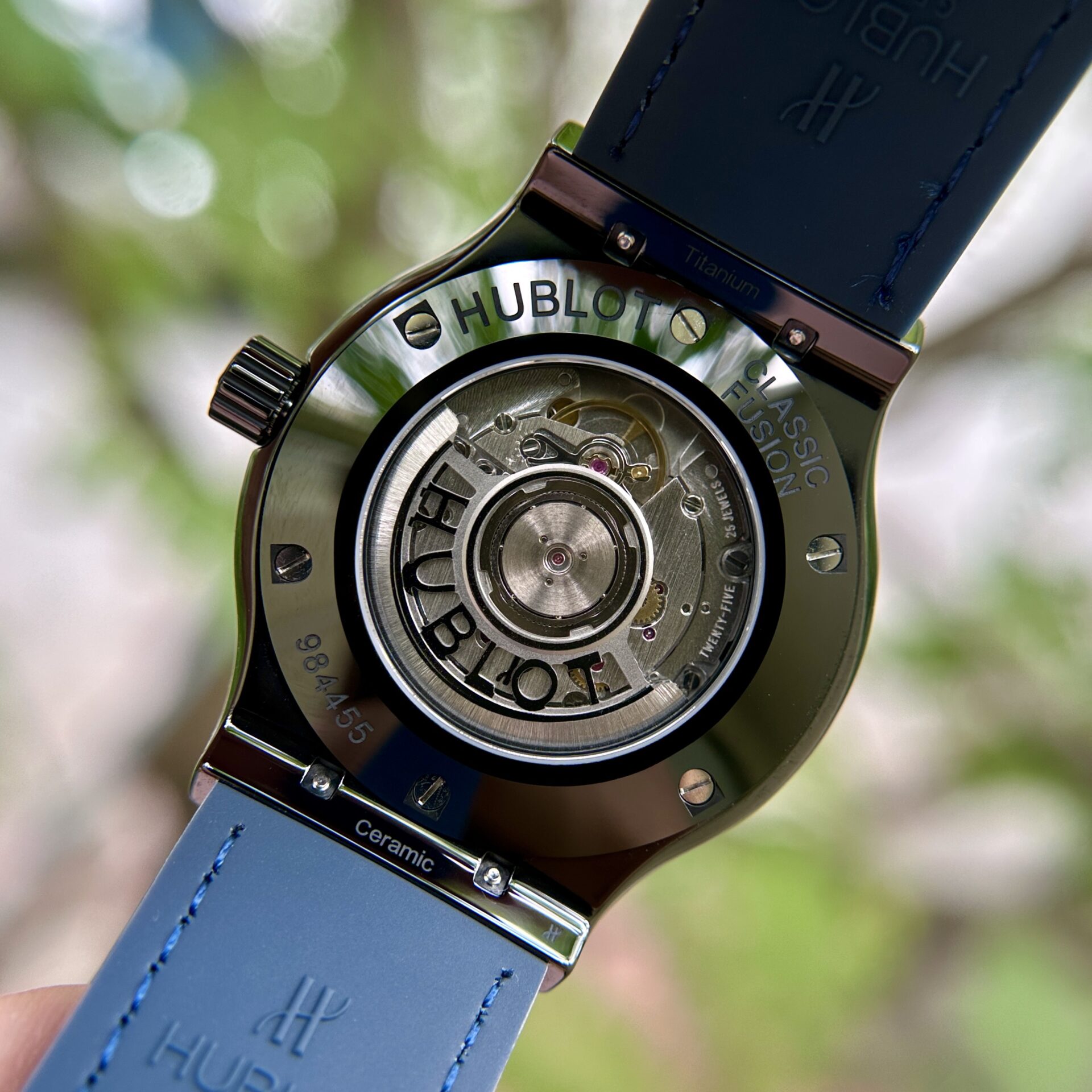 Hublot Classic Fusion Ceramic Blue Watch 42mm - Image 6