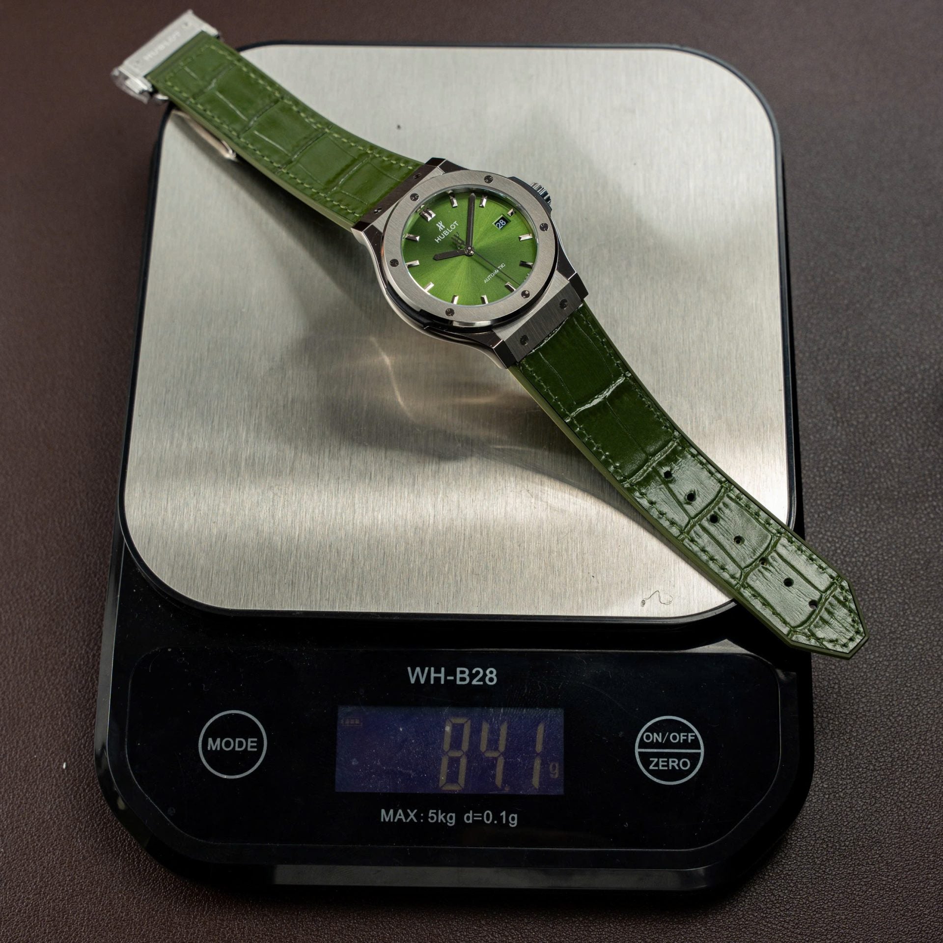 Hublot Classic Fusion Titanium Black Watch Movement SW300 Weight 84 Gram 42mm - Image 2