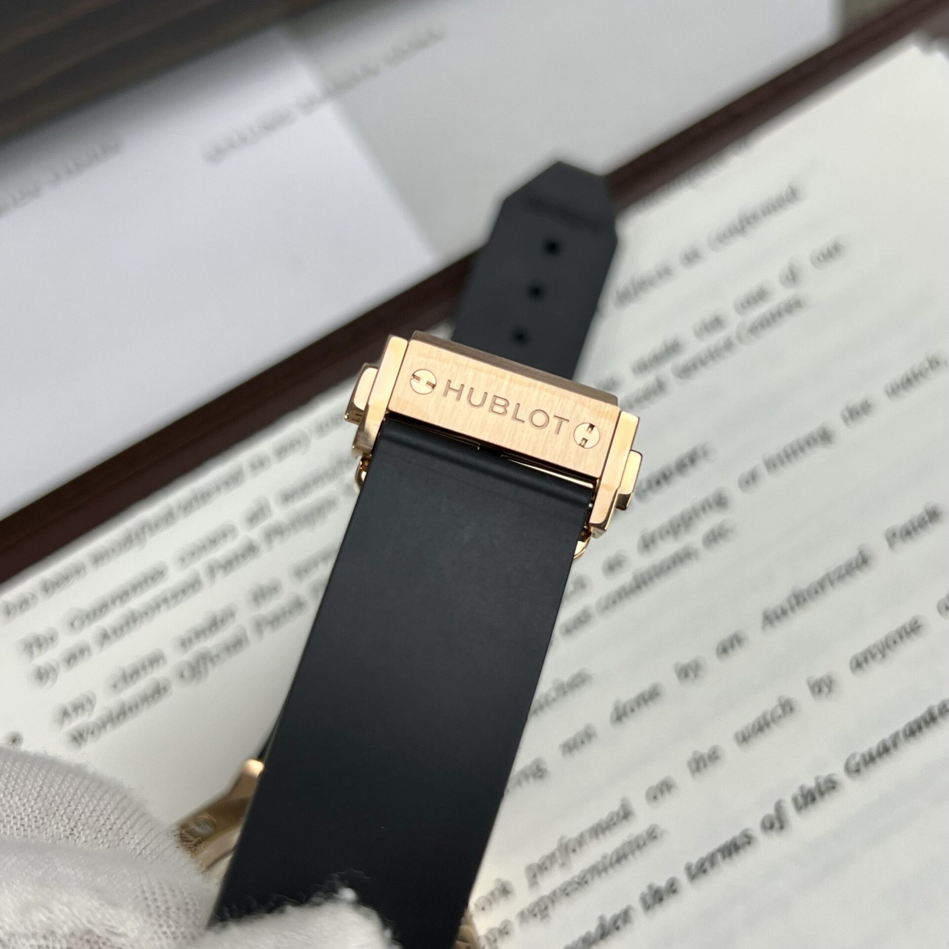 Hublot Orlinski King Gold Black Dial Moissanite Diamonds 40mm - Image 7