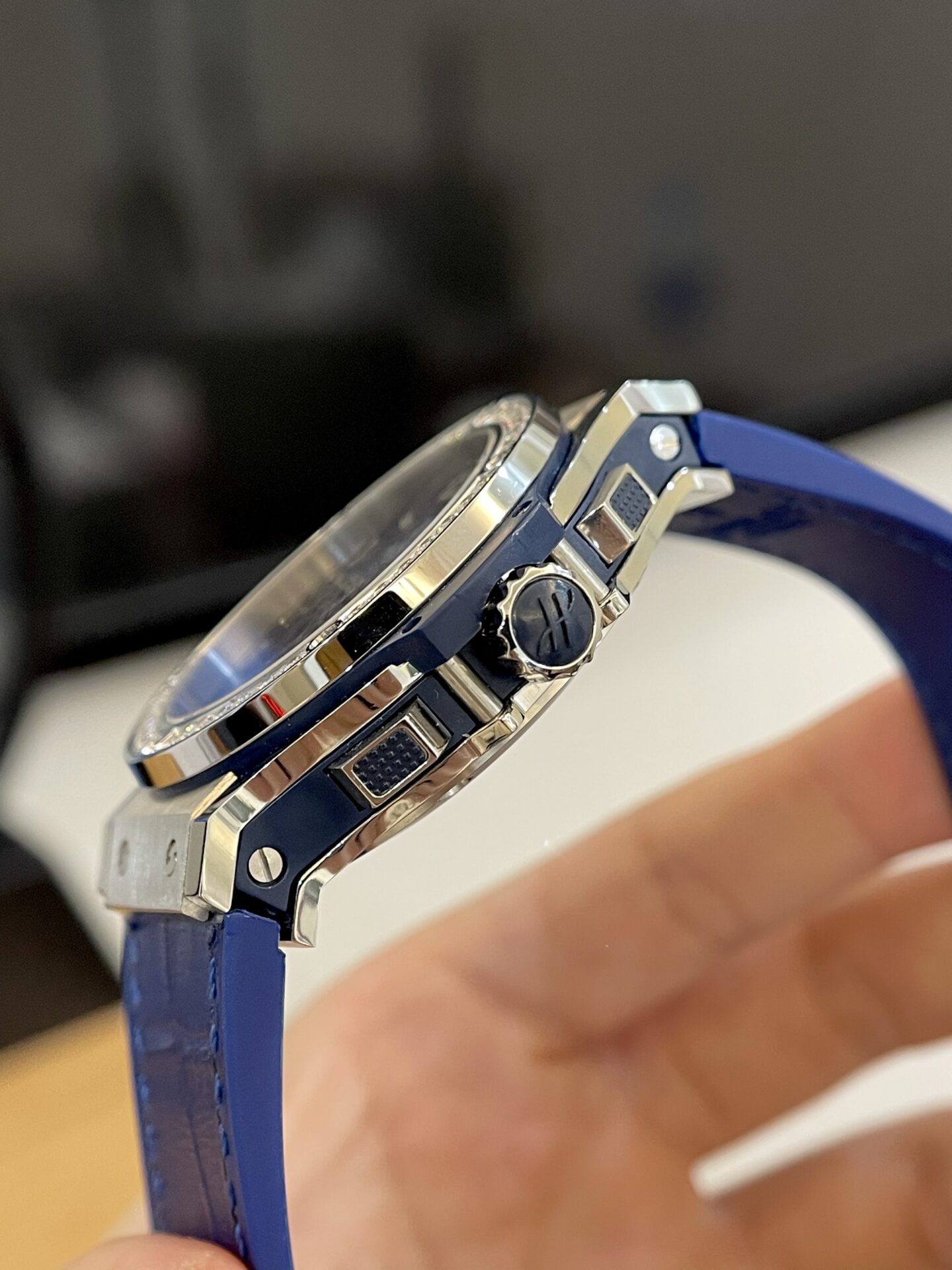 Hublot Watch Big Bang Chronograph Blue 44mm - Image 4