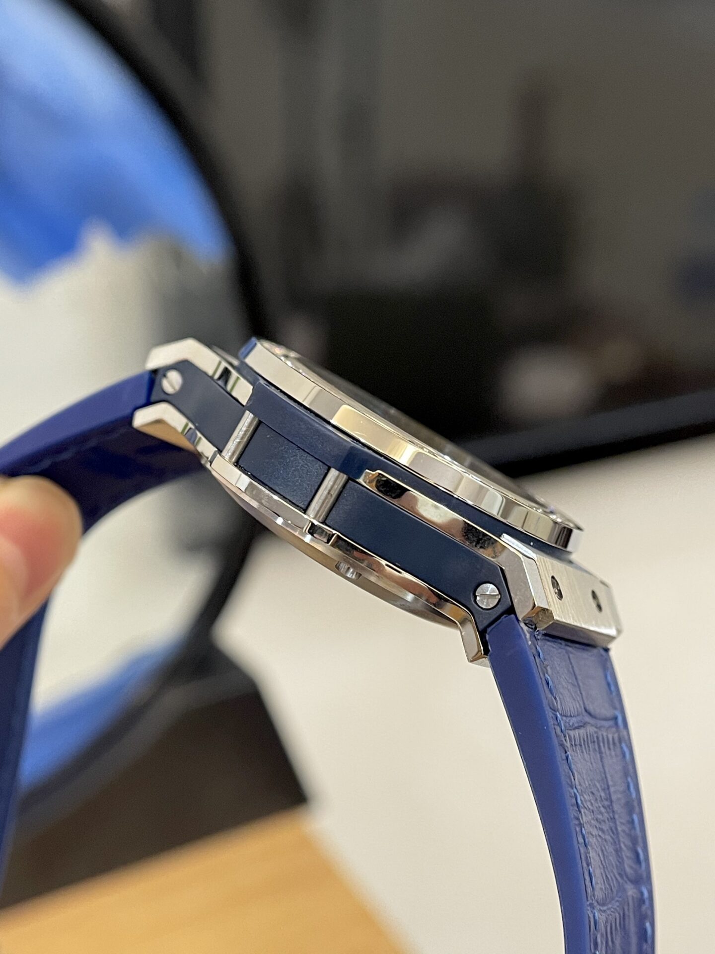 Hublot Watch Big Bang Chronograph Blue 44mm - Image 5