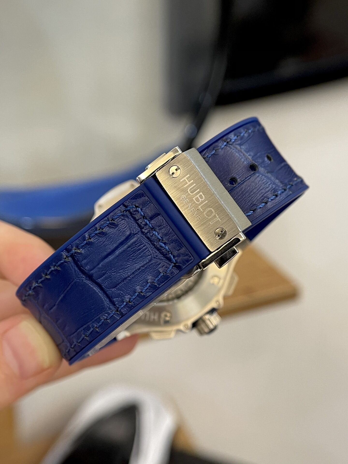 Hublot Watch Big Bang Chronograph Blue 44mm - Image 7