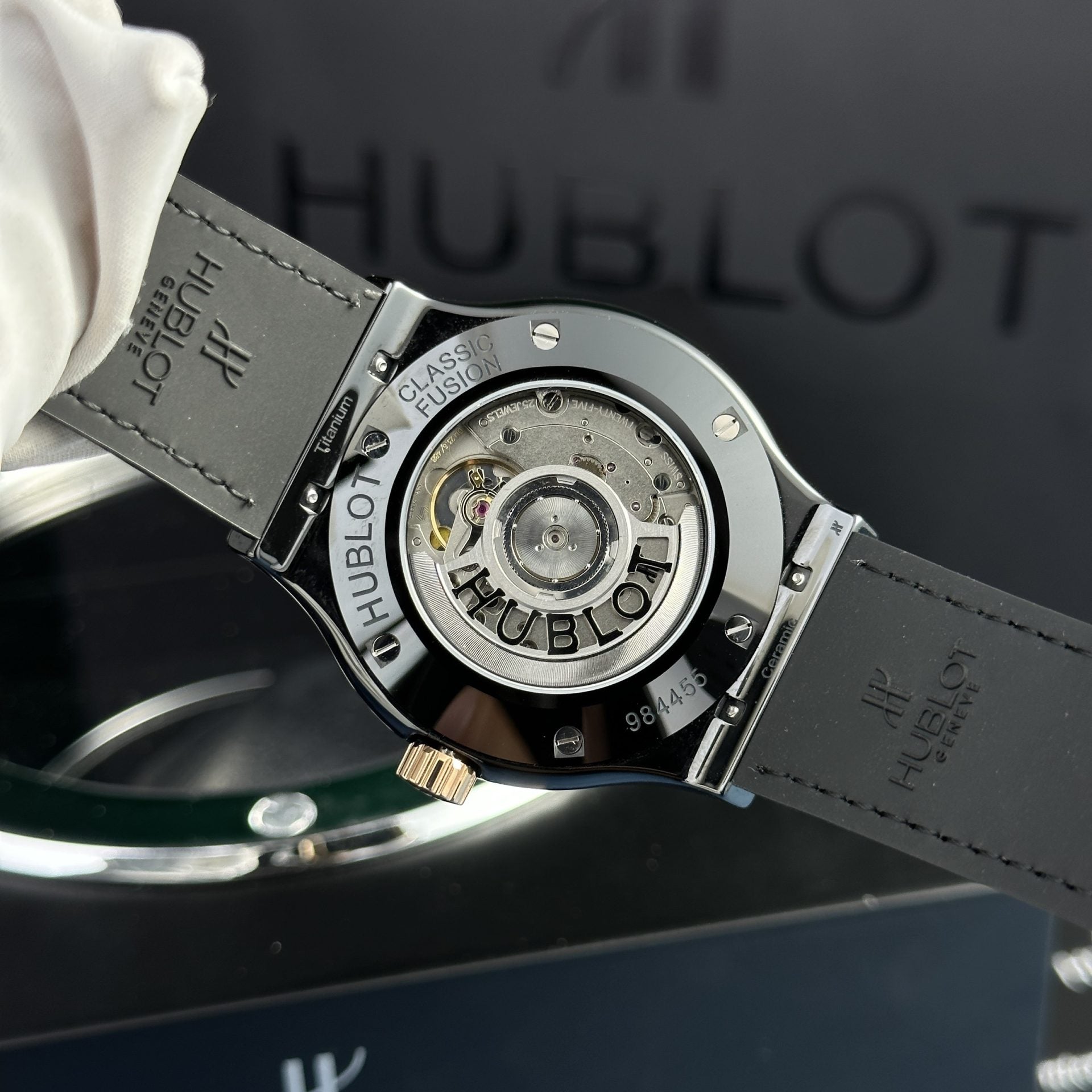 Hublot Watch Classic Fusion Ceramic Demi King Gold 42mm - Image 7