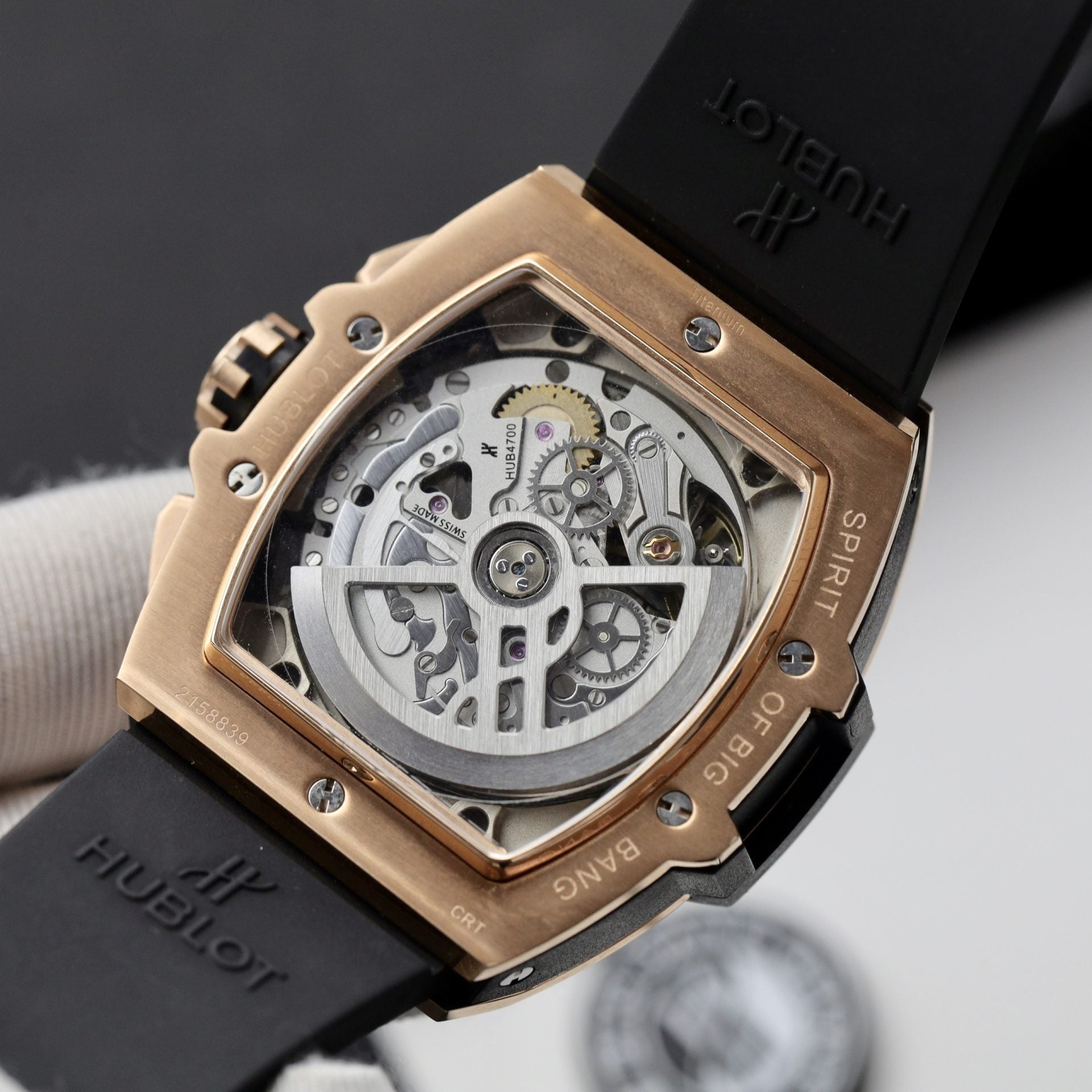 Hublot Watch Spirit Of Big Bang King Gold Black Dial 42mm - Image 9