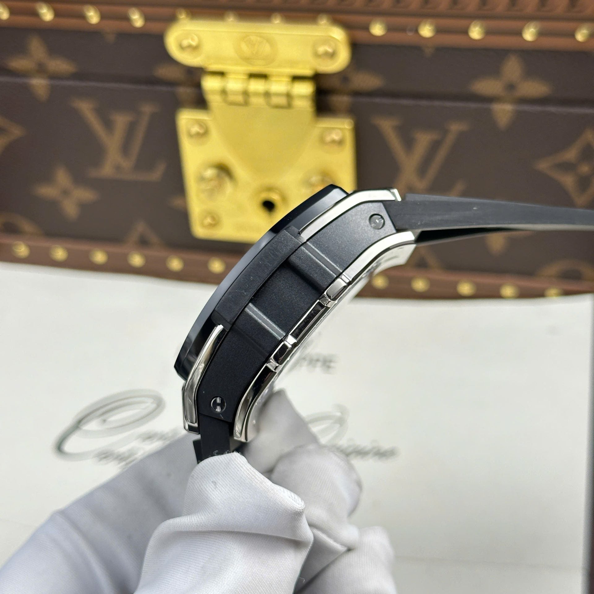 Hublot Spirit Of Big Bang Titanium Watch Rubber Strap 42mm - Image 7