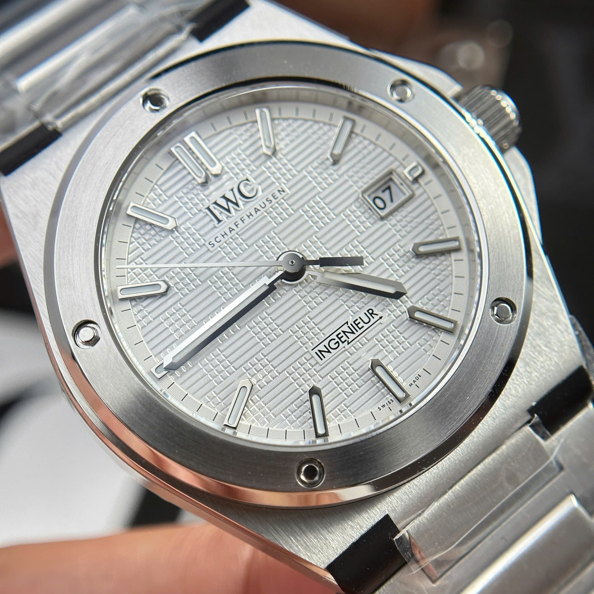 IWC Ingenieur Watch White Dial Stainless Steel 40mm - Image 5