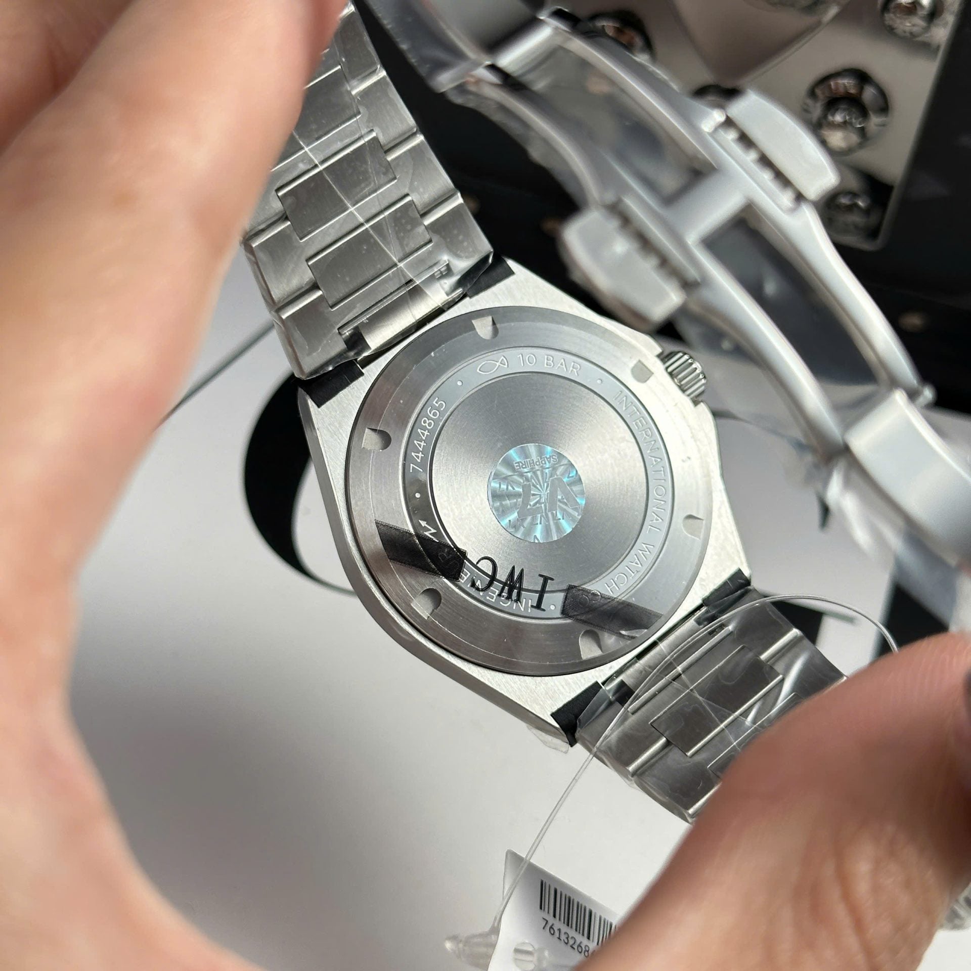 IWC Ingenieur Watch Blue Dial Automatic Movement 40mm - Image 9