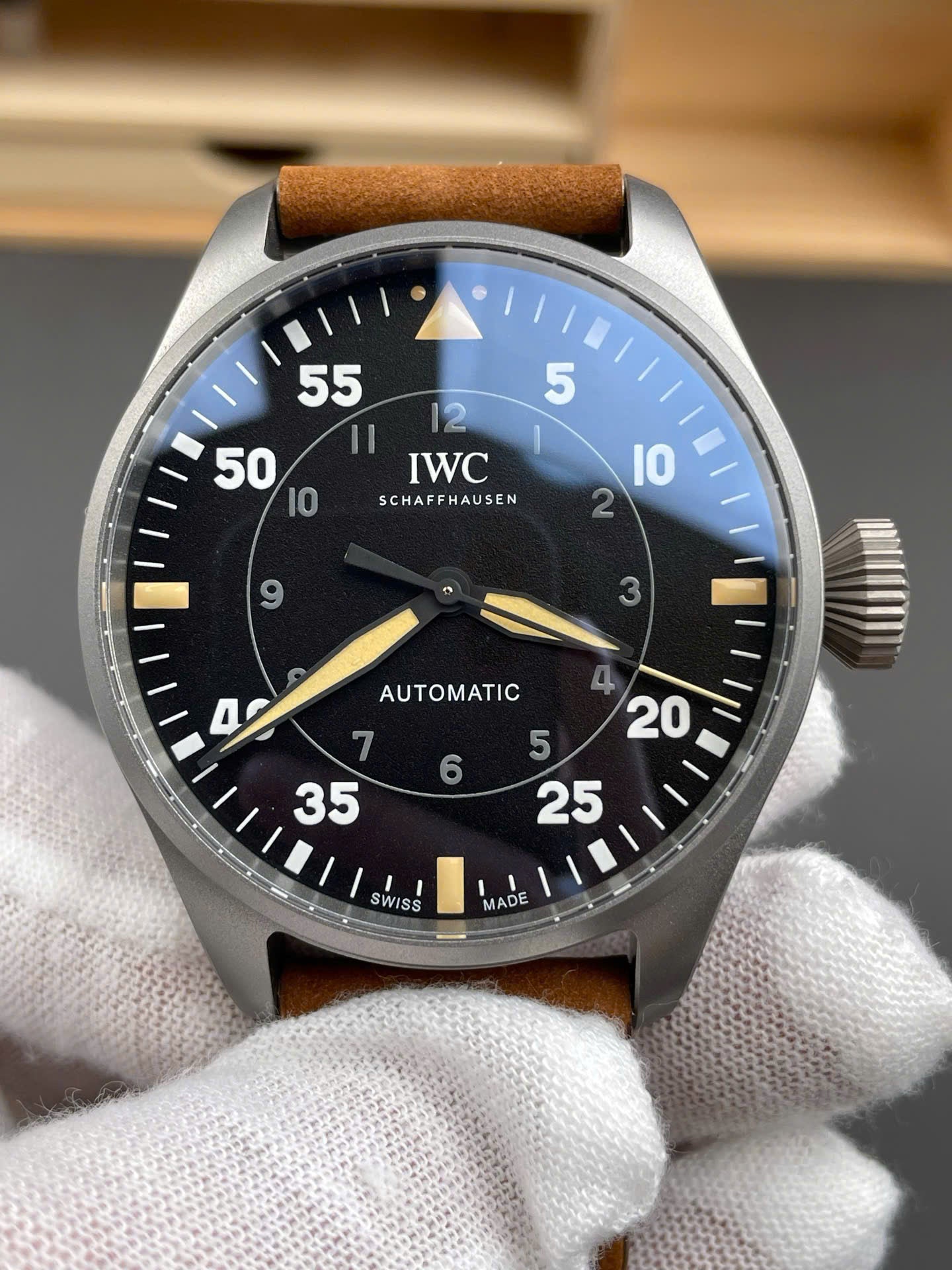 IWC Schaffhausen Watch Big Pilot’s Spitfire IW329701 Men’s 43mm - Image 4