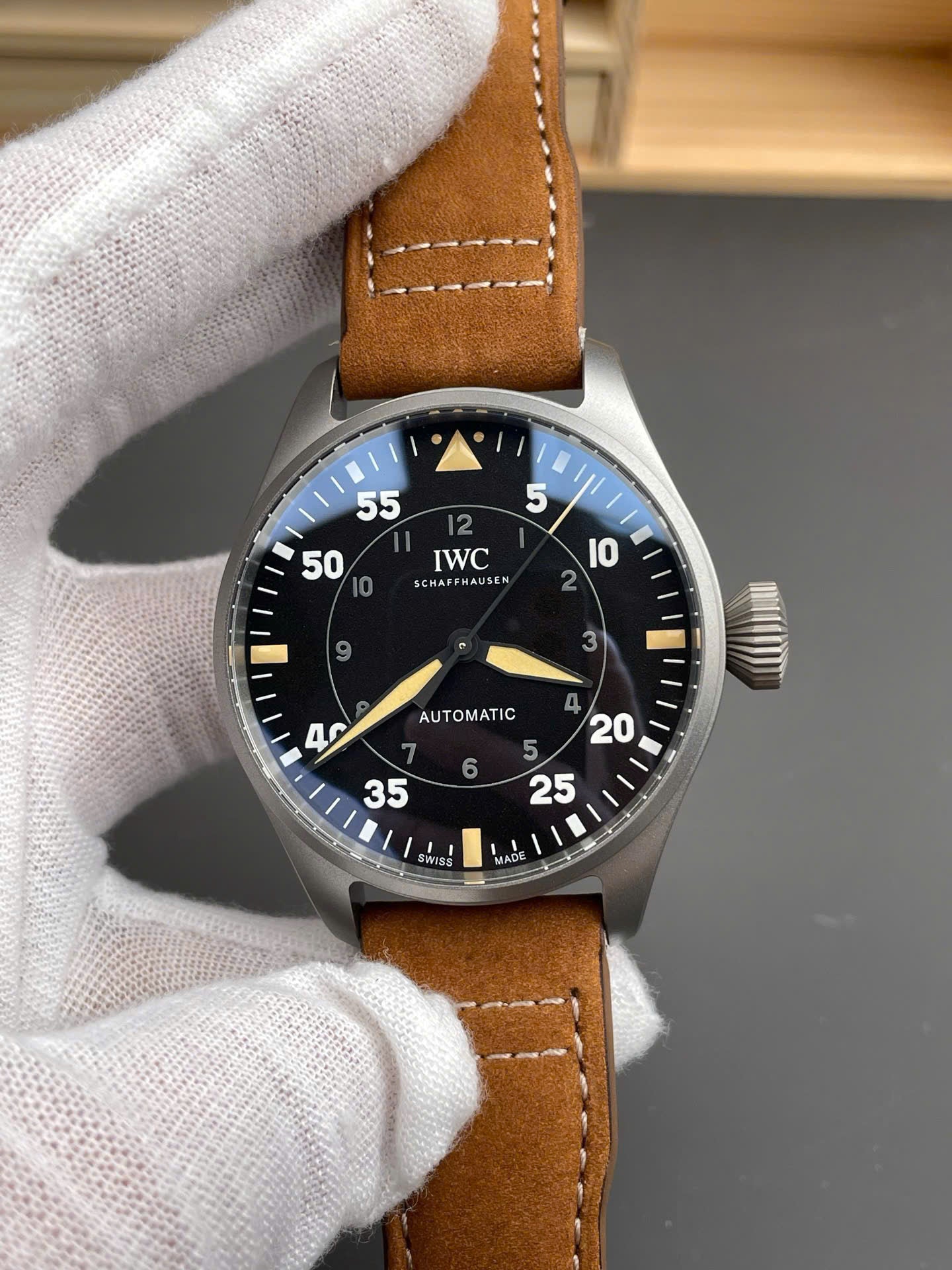 IWC Schaffhausen Watch Big Pilot’s Spitfire IW329701 Men’s 43mm - Image 2