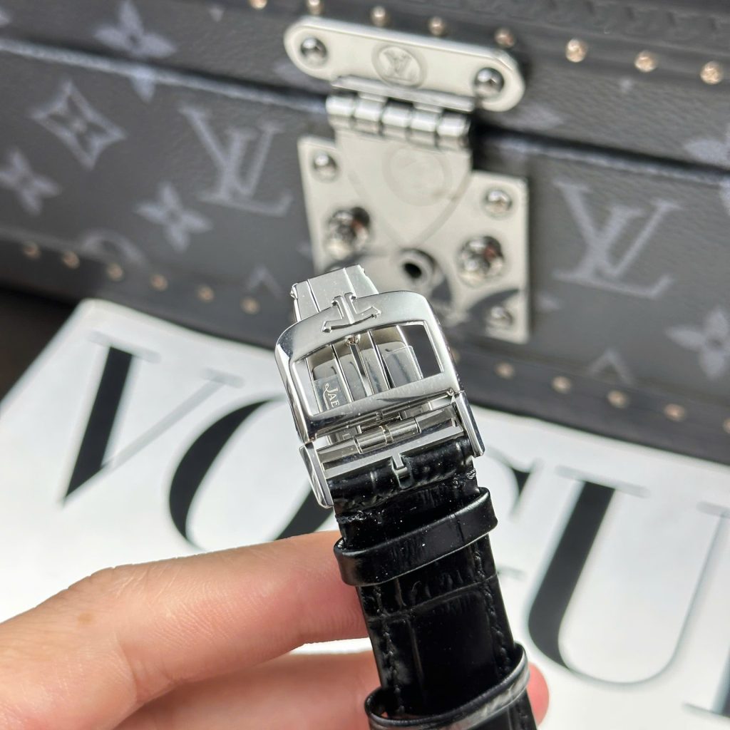 Đồng Hồ Jaeger LeCoultre Rep 11 Cao Cấp Master Ultrathin Perpetual Calendar Mặt Xám Mờ VRF 39mm (2)