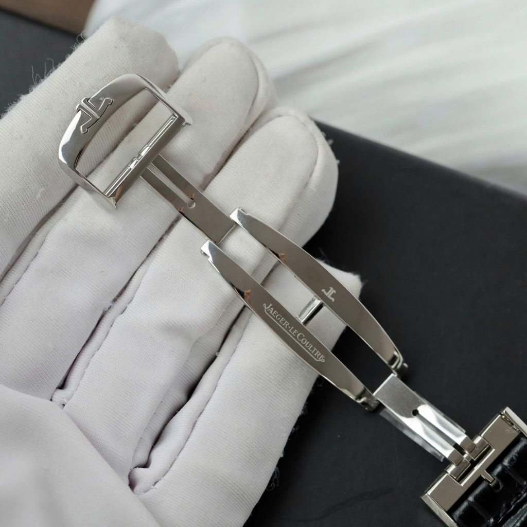 Đồng Hồ Jaeger LeCoultre Replica 11 Master Ultra Thin Power Reserve Mặt Bạc Dây Da Xưởng ZF 39mm (2)