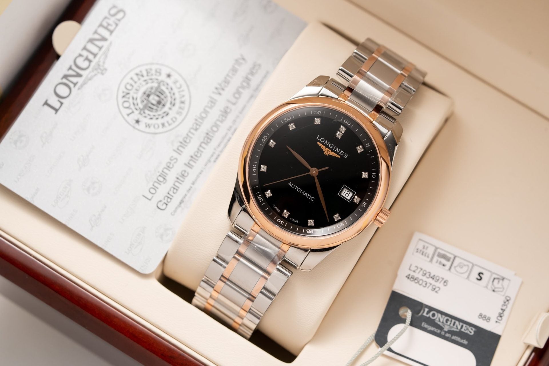 Longines L2.628.5.37.7 Watch Demi 38.5mm