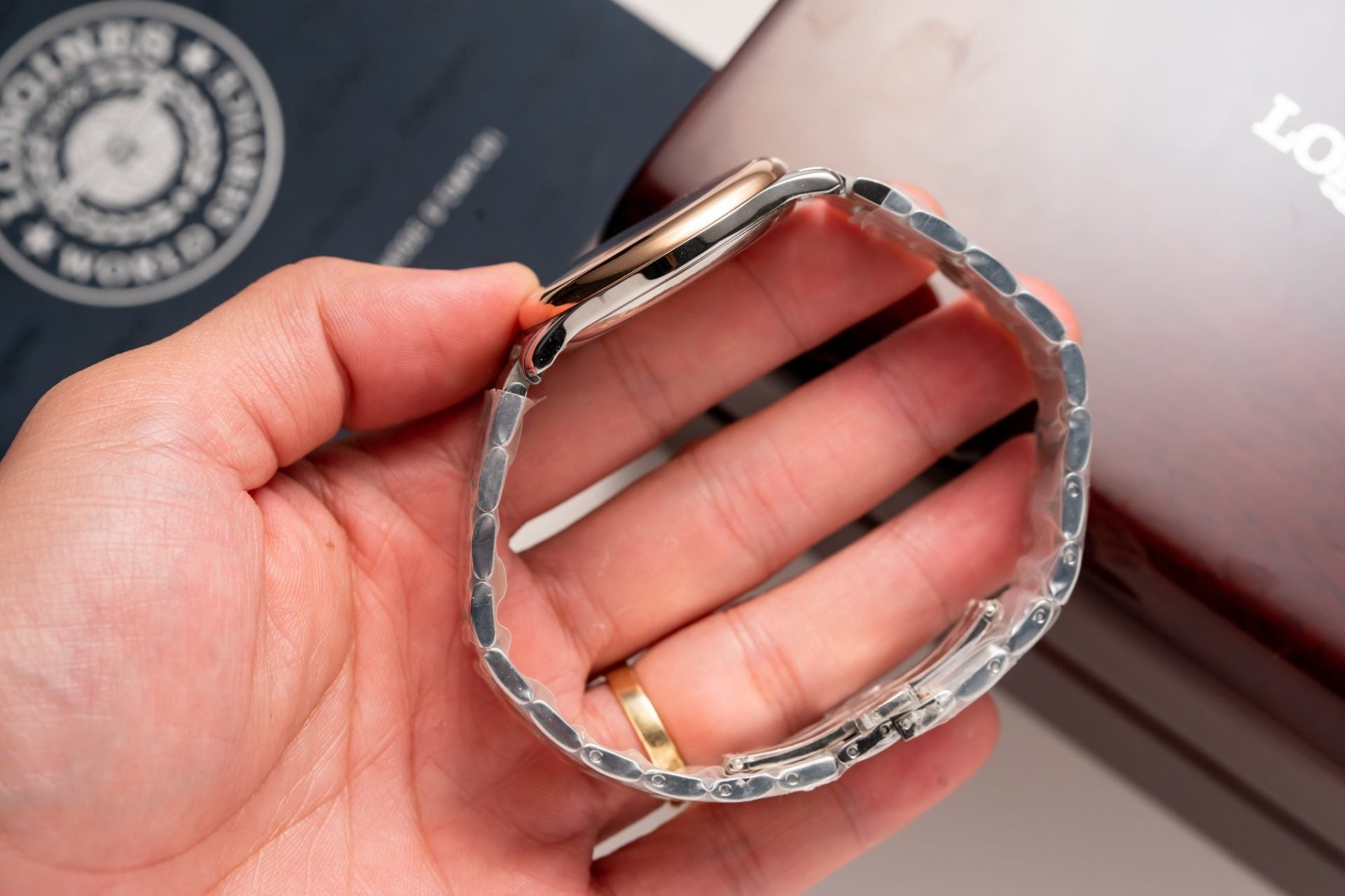 Longines L2.628.5.11.7 Watch Demi Rose Gold 38.5mm - Image 5