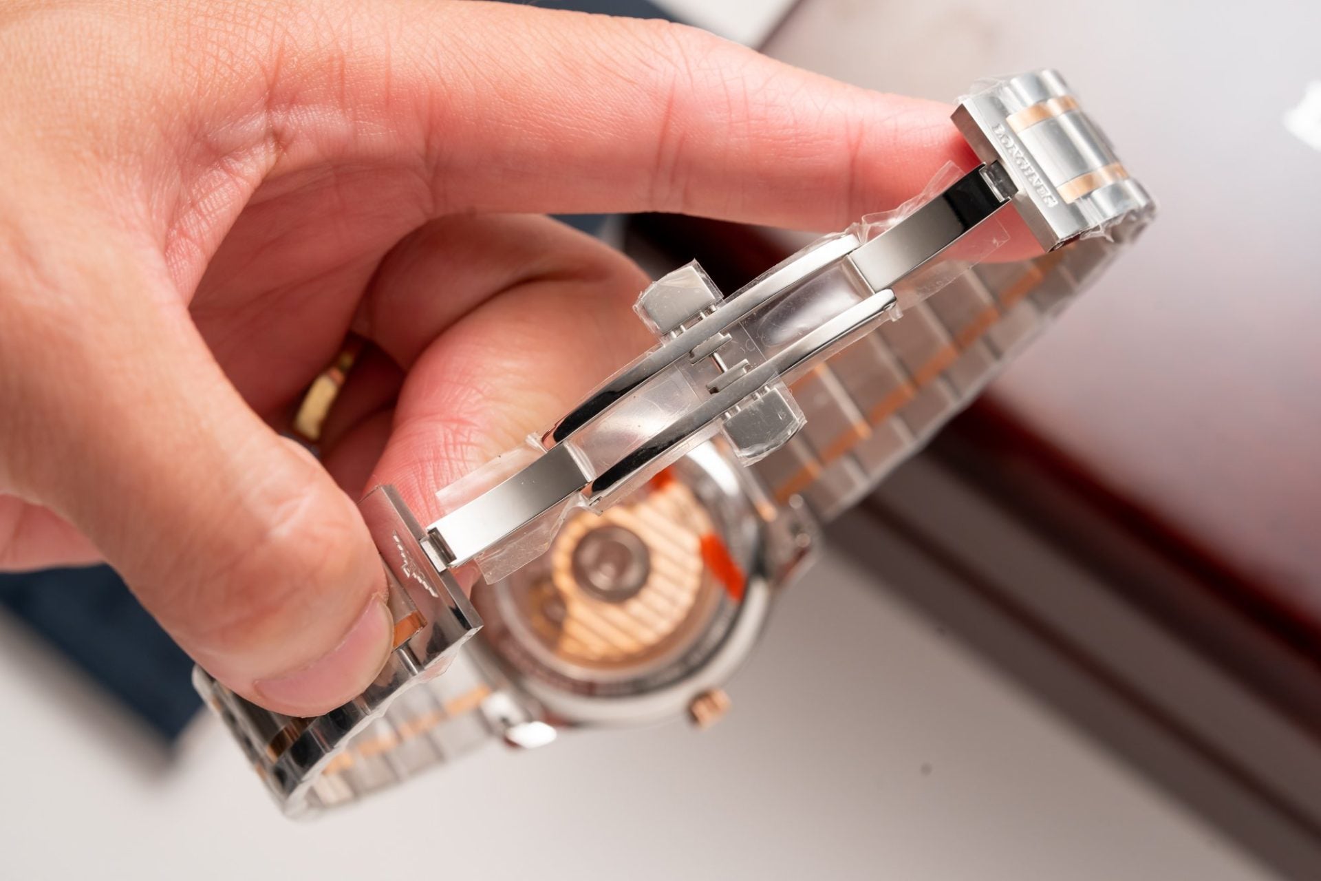 Longines L2.628.5.11.7 Watch Demi Rose Gold 38.5mm - Image 6