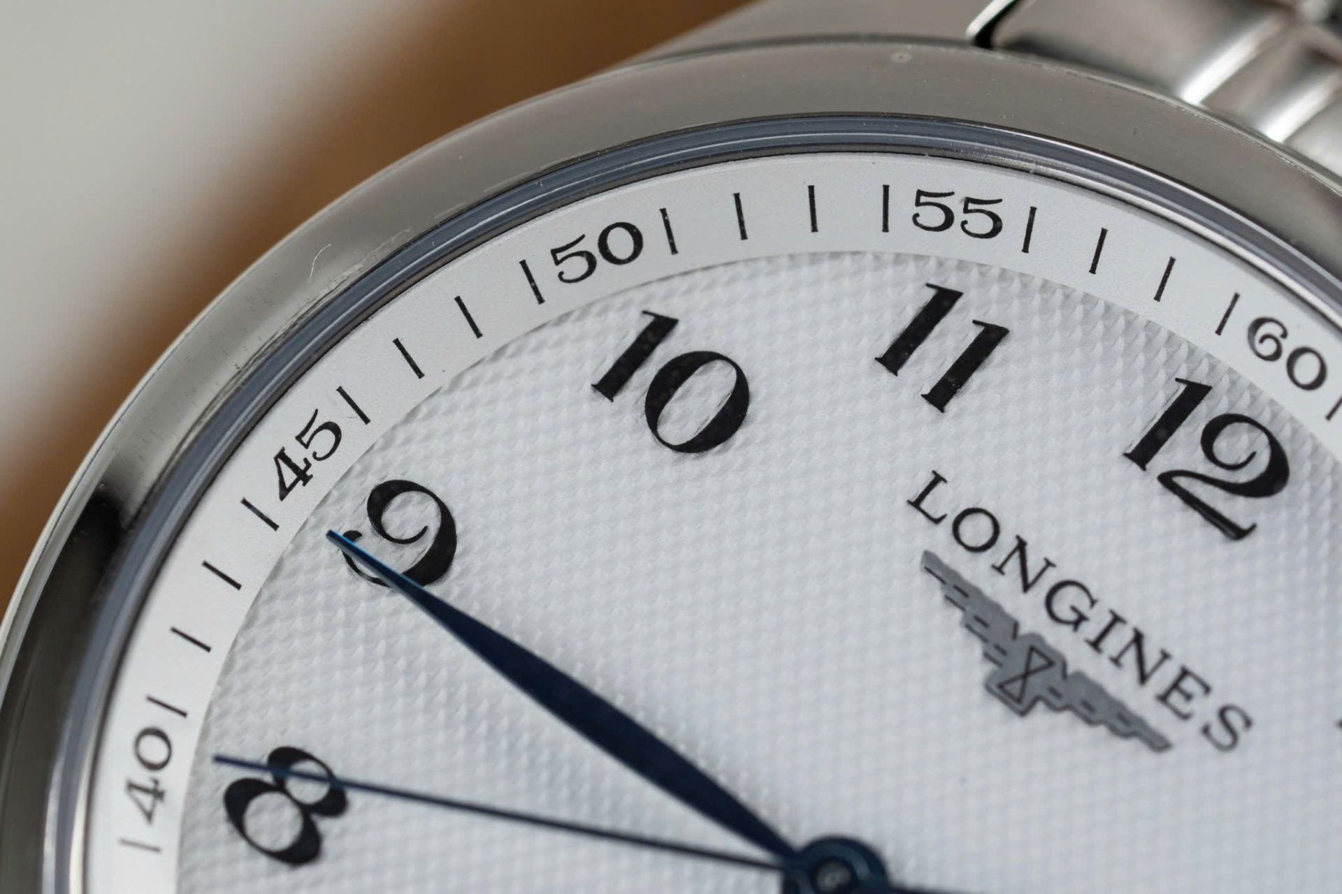 Longines Watch White Dial Metal Wire 38.5mm - Image 9